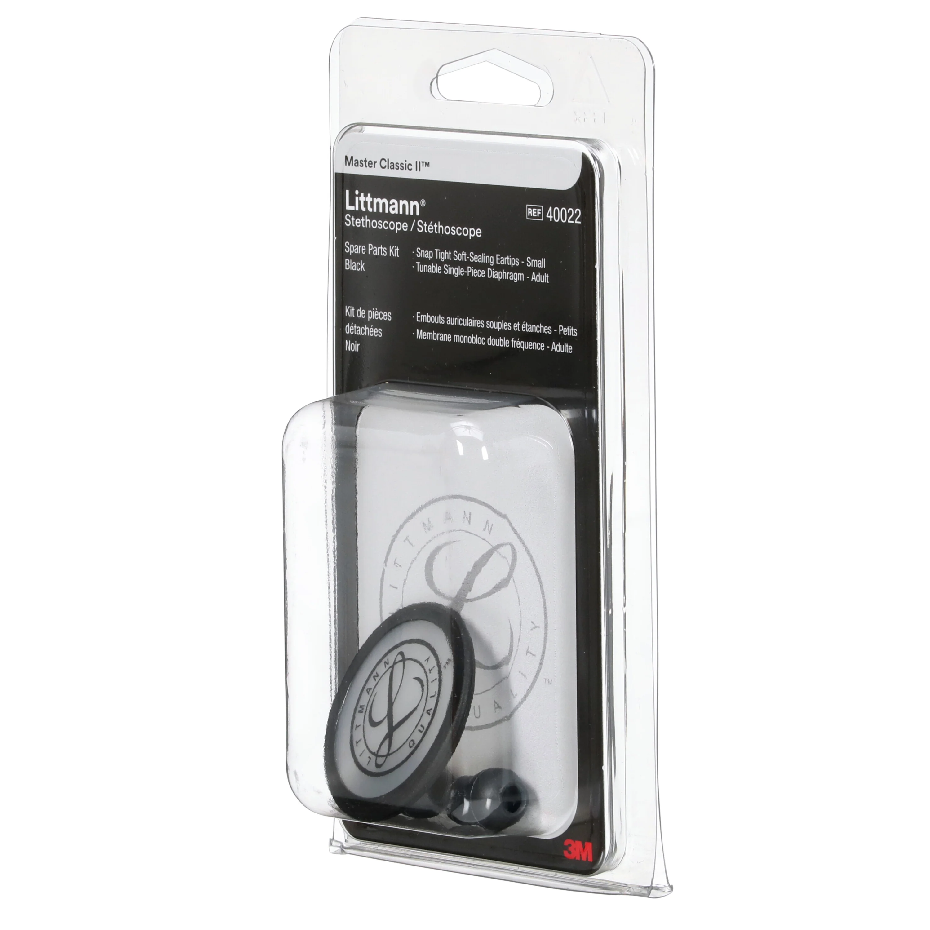 Littmann Spare Parts Kit - Master Classic Stethoscopes - Black - Image 3