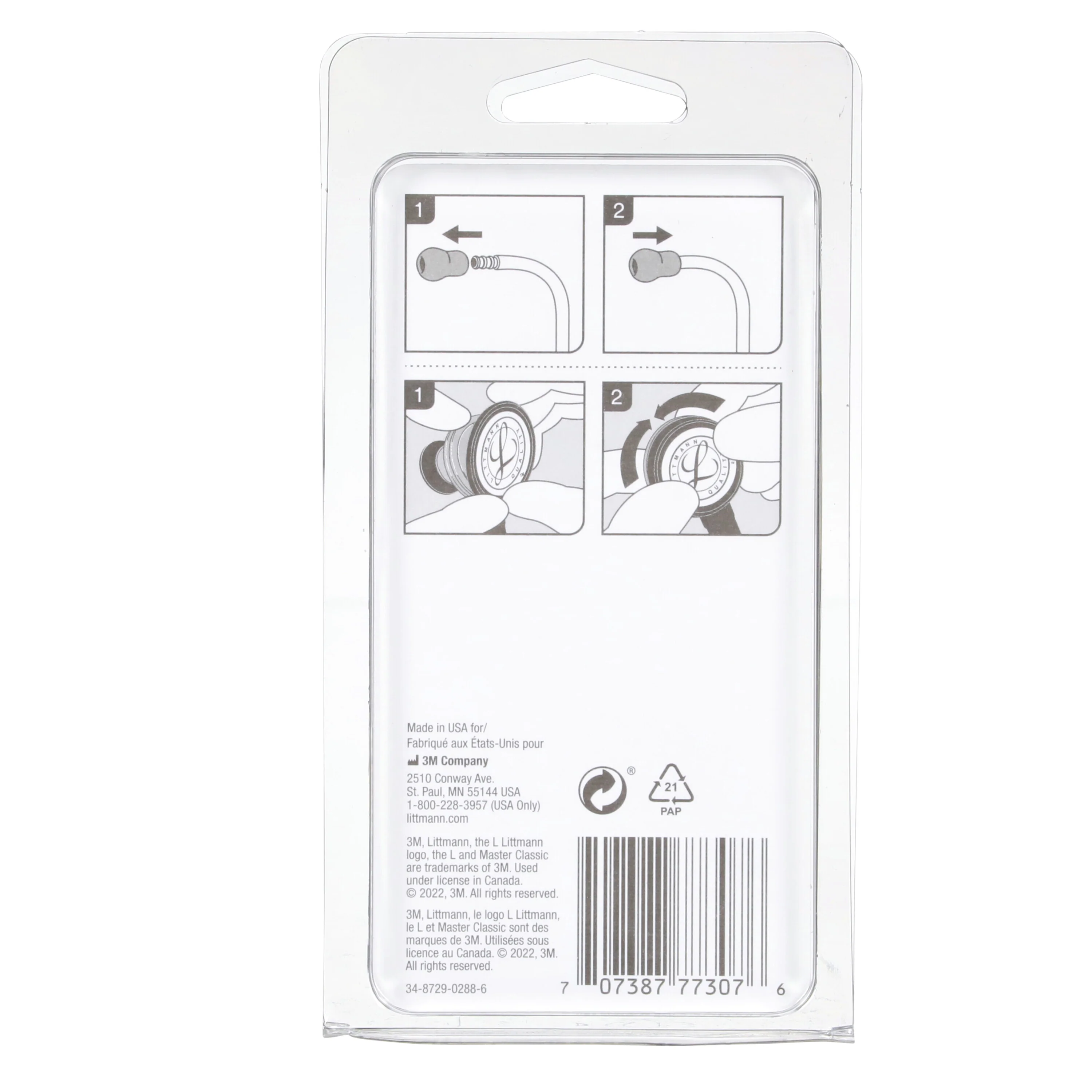 Littmann Spare Parts Kit - Master Classic Stethoscopes - Black - Image 4