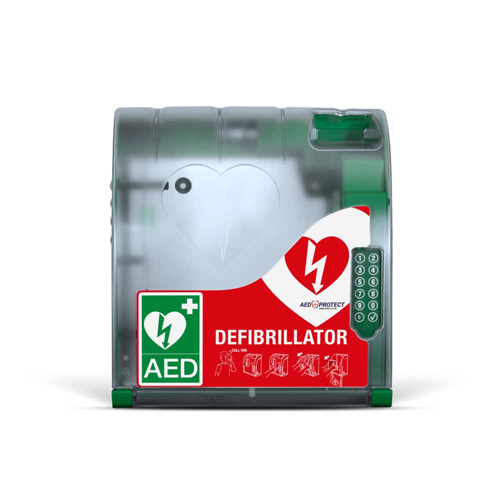 AIVIA 210 Outdoor AED Cabinet With Lock - Image 2