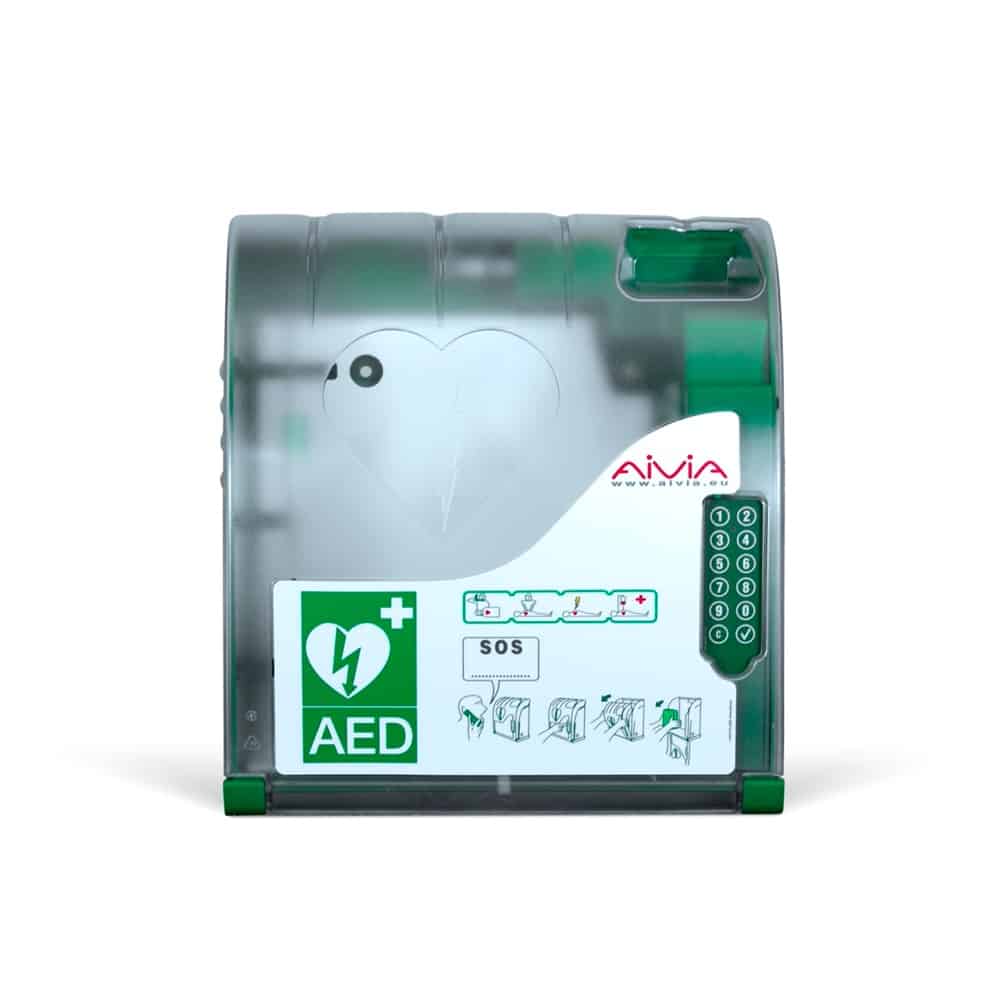 AIVIA 210 Outdoor AED Cabinet With Lock - Image 4