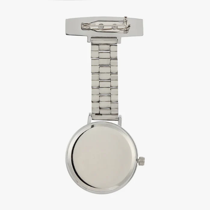 Annie Apple Meraki Fob Watch - Mother of Pearl Dial / Silver Link - Image 4