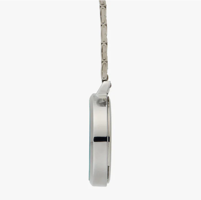 Annie Apple Meraki Fob Watch - Mother of Pearl Dial / Silver Link - Image 5