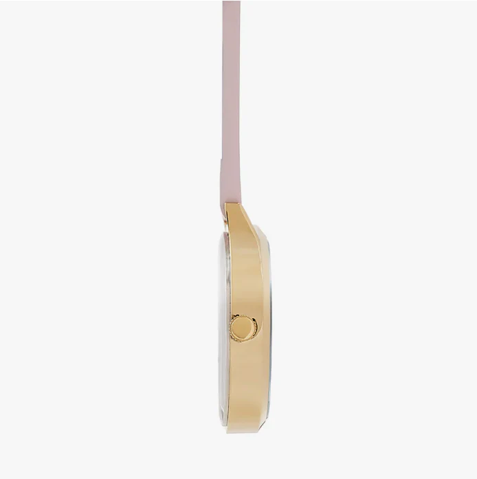 Annie Apple Nurses Fob Watch - Meraki - Sunset Gold - Blush Leather- 35mm - Image 7