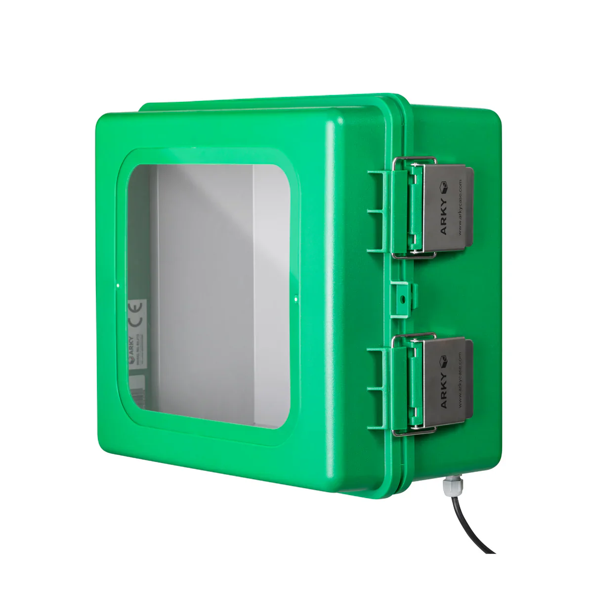 ARKY, Buitenkast, Polycarbonaat (groen) Met Verwarming & Alarm (incl. 24V DC voeding) - Image 3