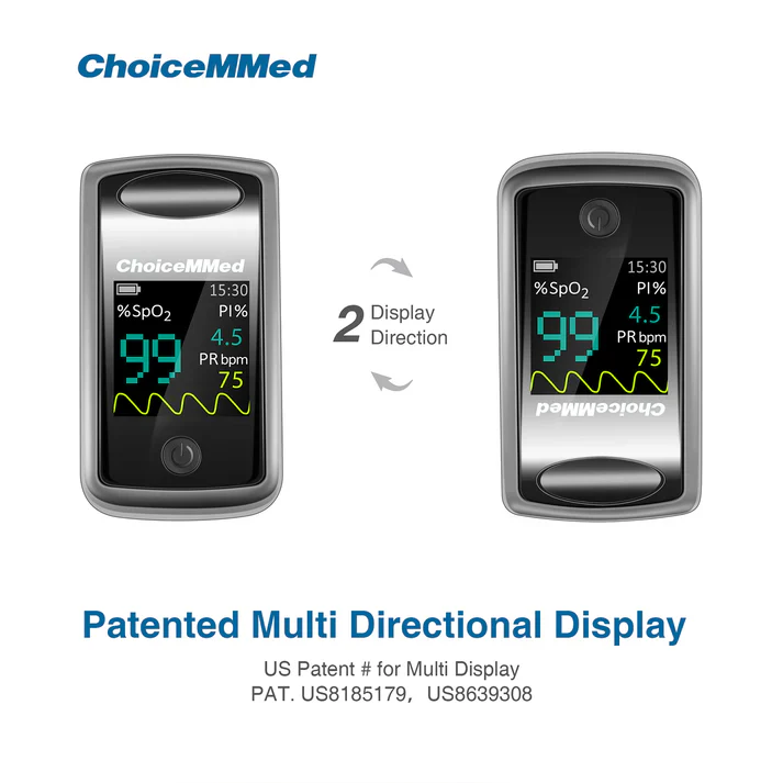 ChoiceMMed Medical Finger Pulse Oximeter - Image 4