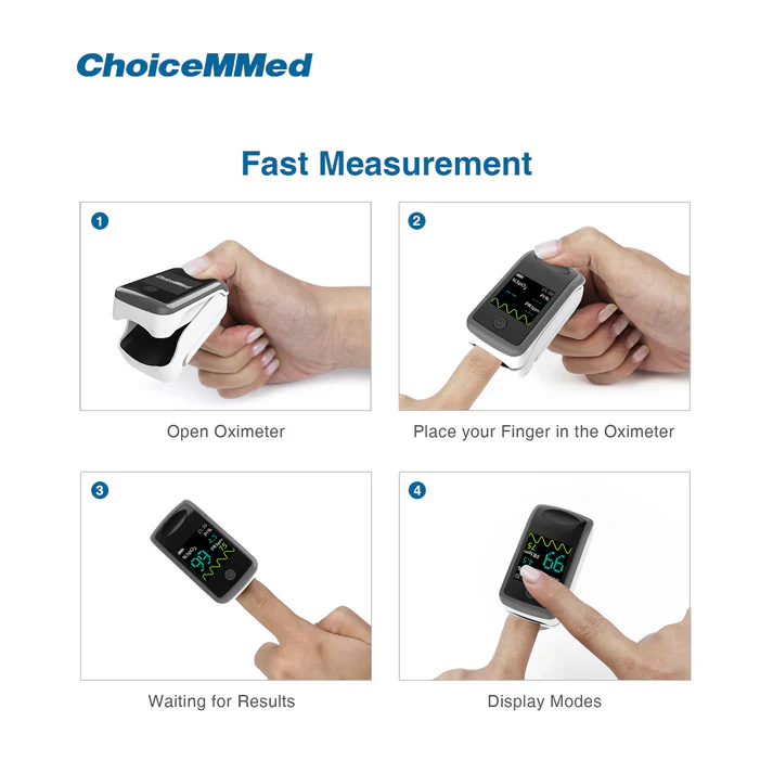 ChoiceMMed Medical Finger Pulse Oximeter - Image 6