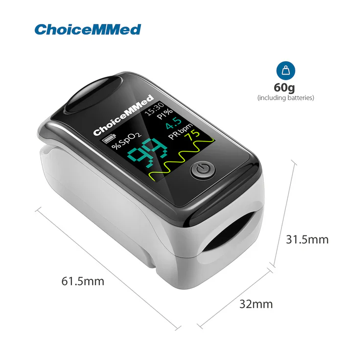 ChoiceMMed Medical Finger Pulse Oximeter - Image 7