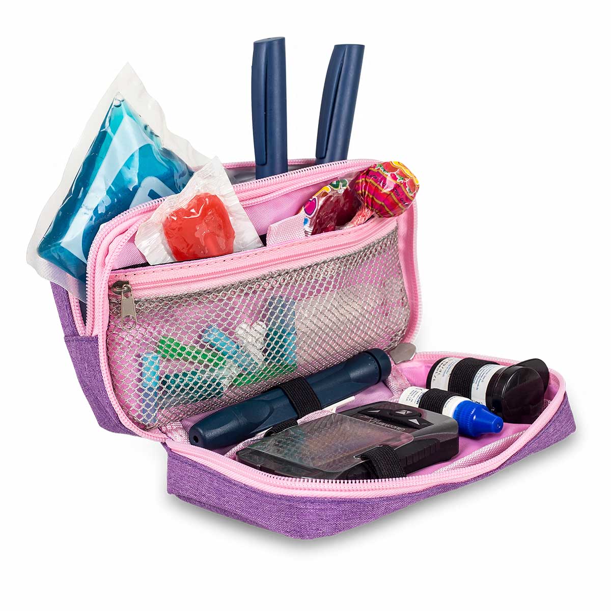 Elite DIABETICS Isothermal Bag for Diabetic’s Kit - Violet - Image 3