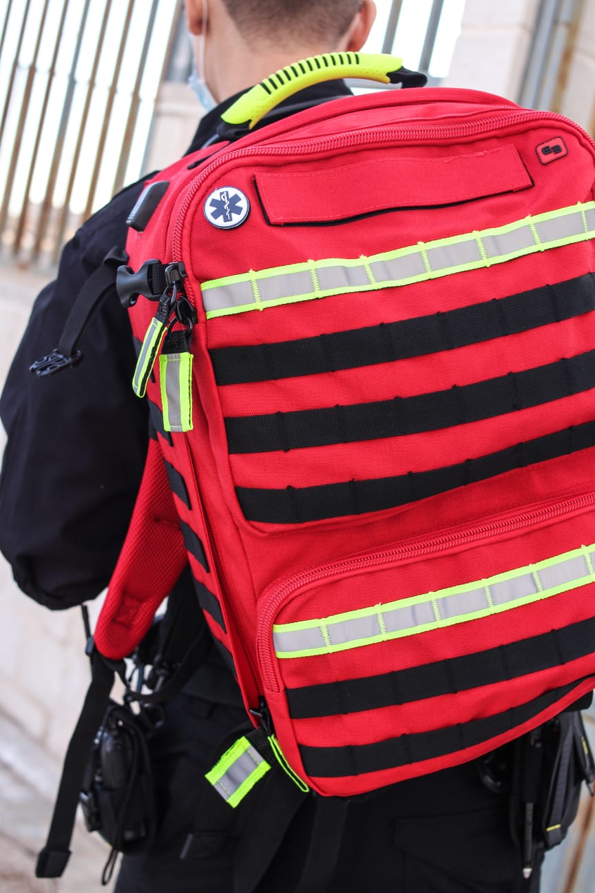 Elite Paramedic Rescue Backpack - Red - Image 17