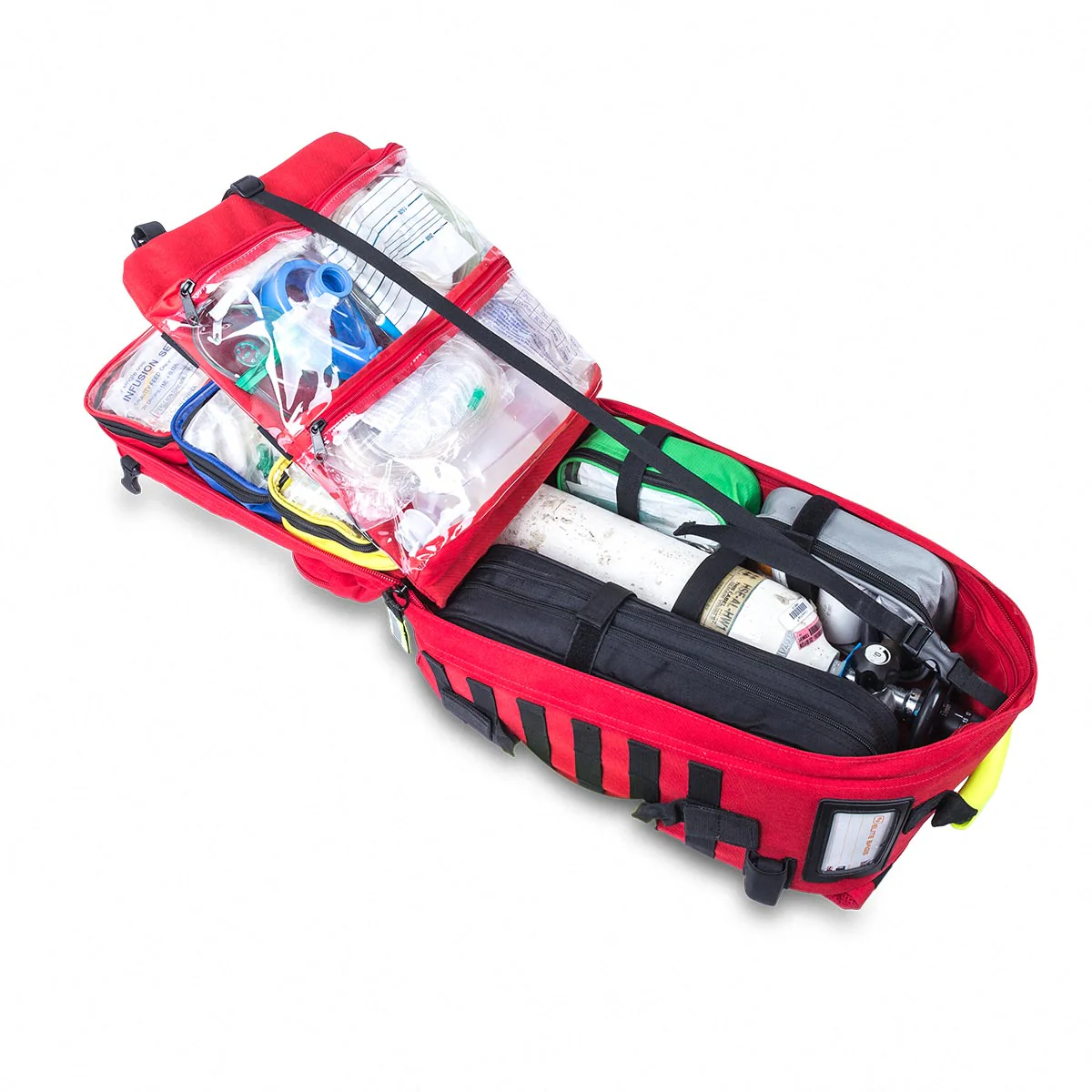 Elite Paramedic Rescue Backpack - Red - Image 4