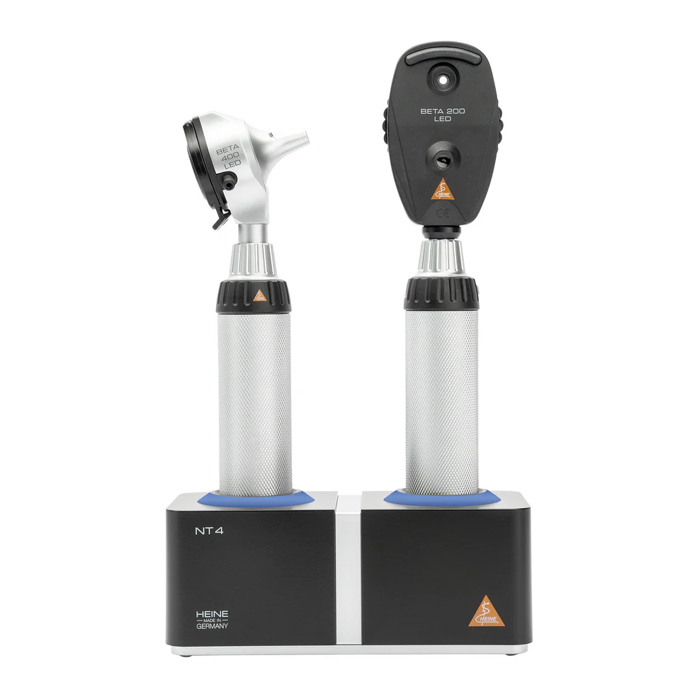 HEINE BETA 400 / 200 LED Diagnostic Set – Otoscope and Ophthalmoscope
