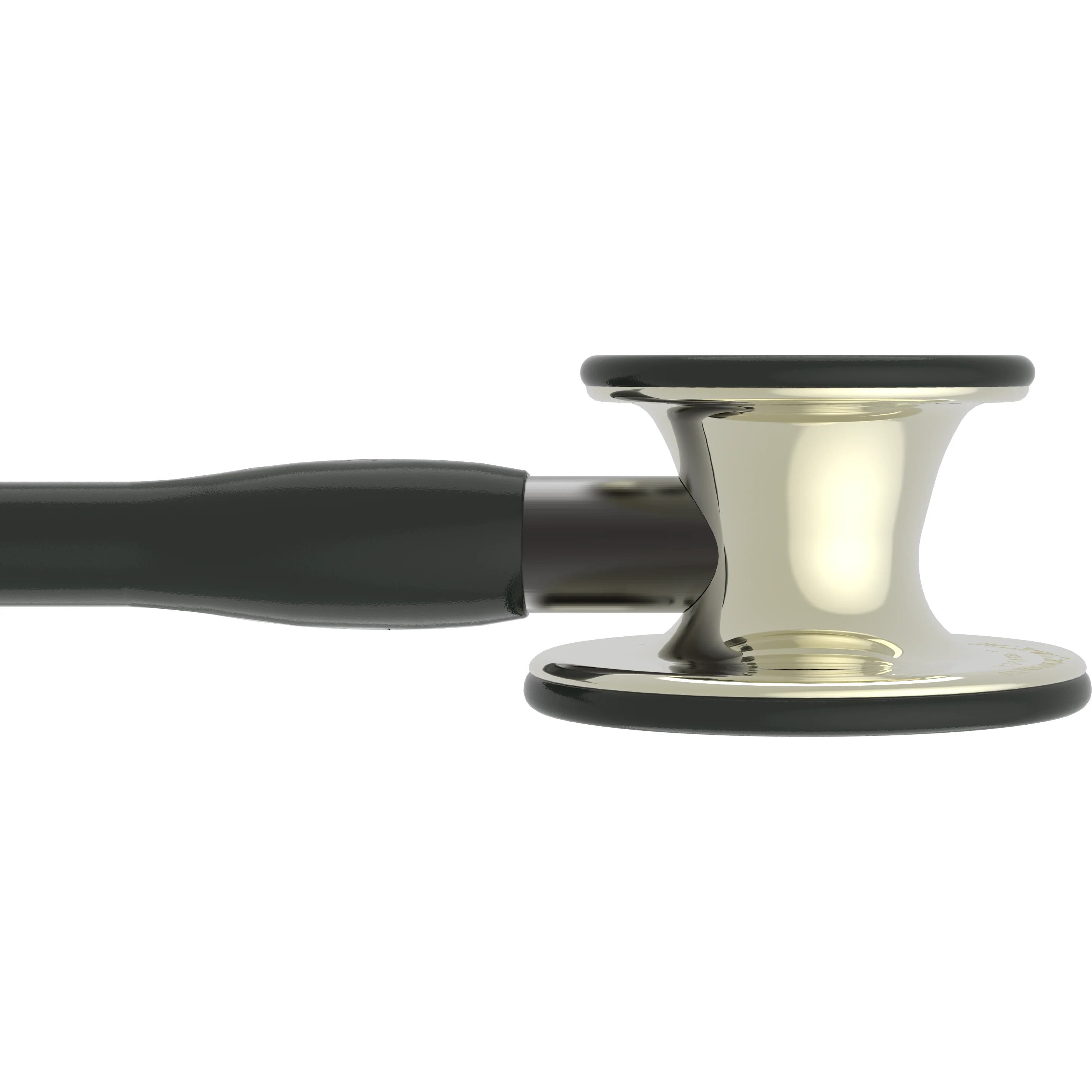 Littmann Cardiology IV Diagnostic Stethoscope: Black - Champagne Finish 6179 - OVER ENGRAVED - Image 5
