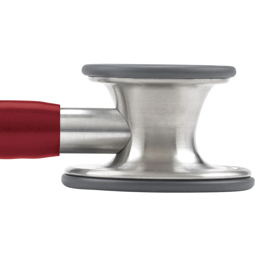 Littmann Cardiology IV Diagnostic Stethoscope: Burgundy 6184 - OVER ENGRAVED - Image 7