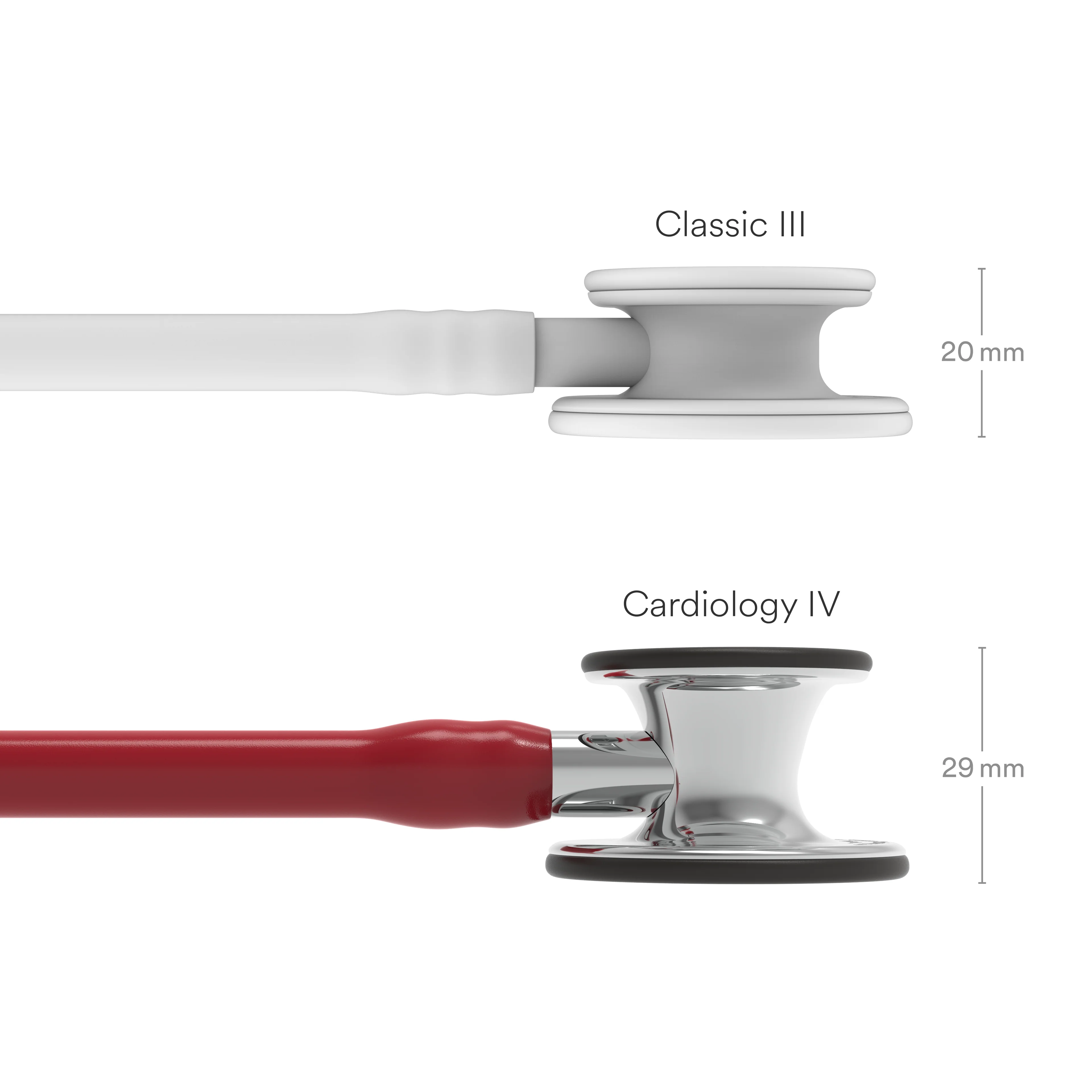 Littmann Cardiology IV Diagnostic Stethoscope: Burgundy - Mirror Finish 6170 - Image 9