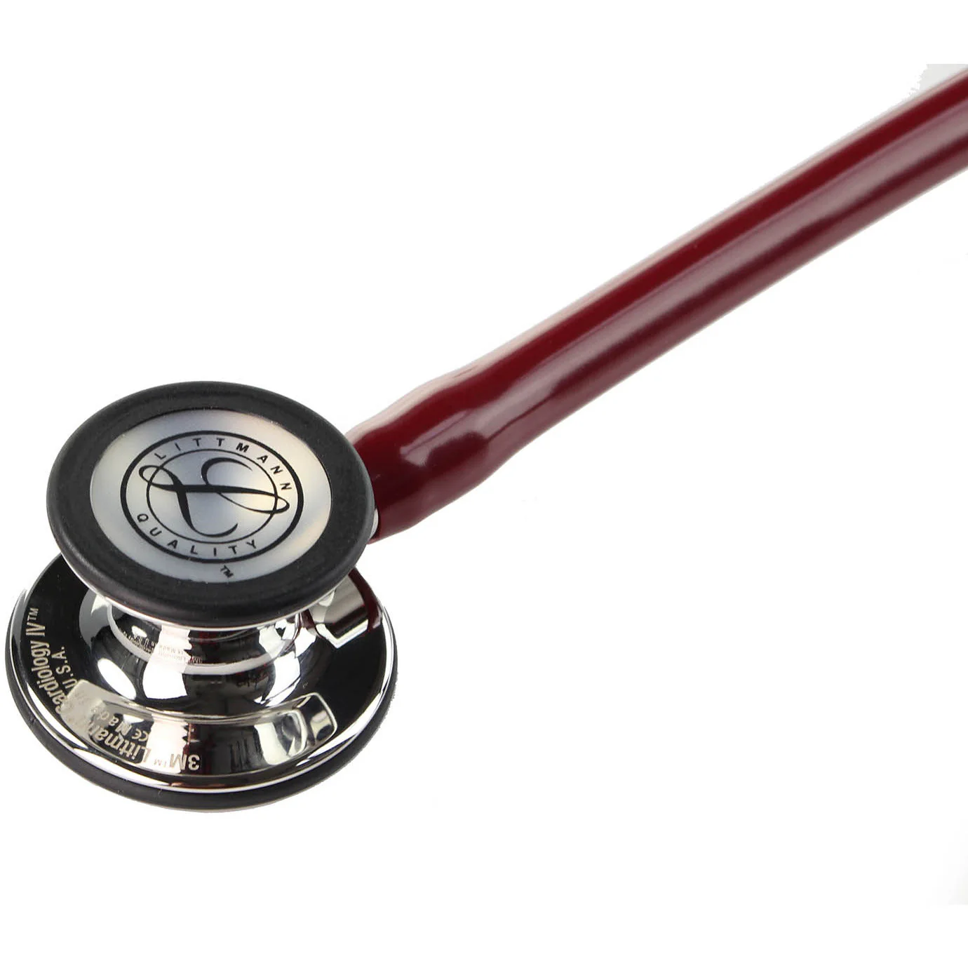 Littmann Cardiology IV Diagnostic Stethoscope: Burgundy - Mirror Finish 6170 - Image 10