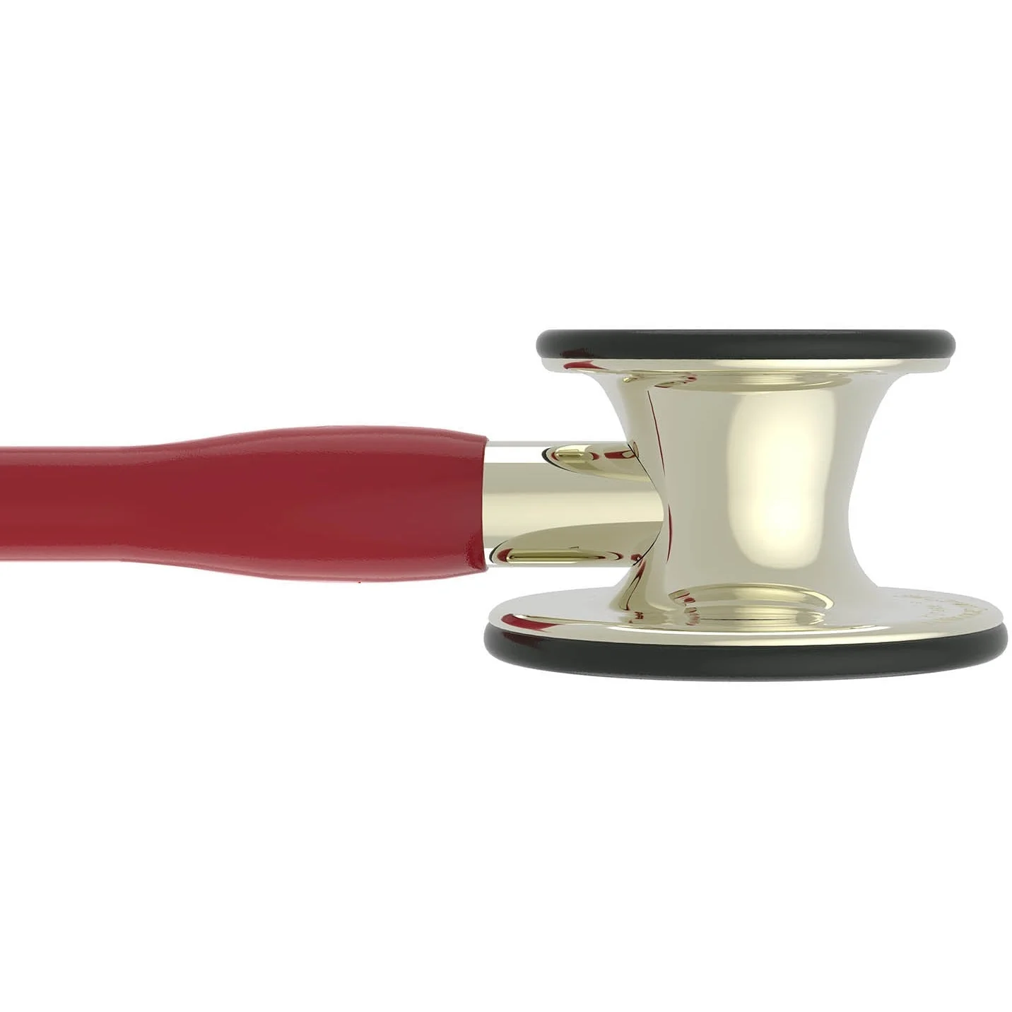 Littmann Cardiology IV Diagnostic Stethoscope: Champagne & Burgundy Tube 6176 - OVER ENGRAVED - Image 7