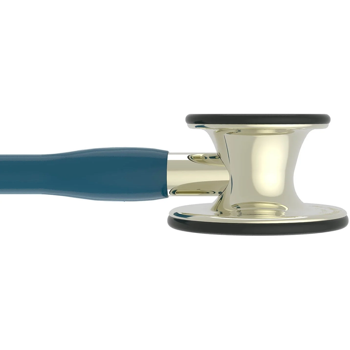 Littmann Cardiology IV Diagnostic Stethoscope: Champagne & Caribbean Blue 6190 - OVER ENGRAVED - Image 6