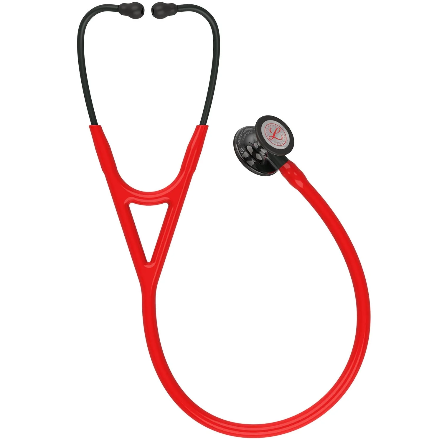 Littmann Cardiology IV Diagnostic Stethoscope: Red & Smoke - Limited Edition 6182 - Image 3