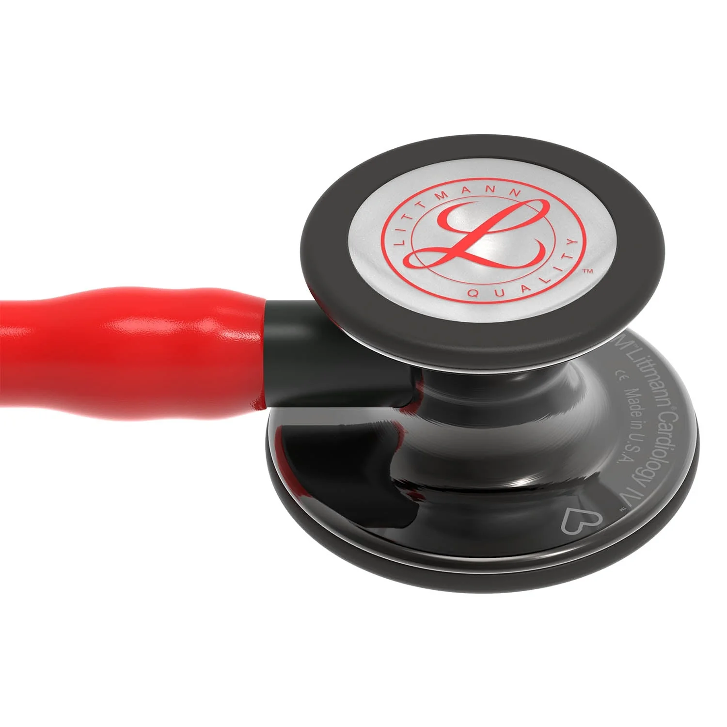 Littmann Cardiology IV Diagnostic Stethoscope: Red & Smoke - Limited Edition 6182 - Image 4