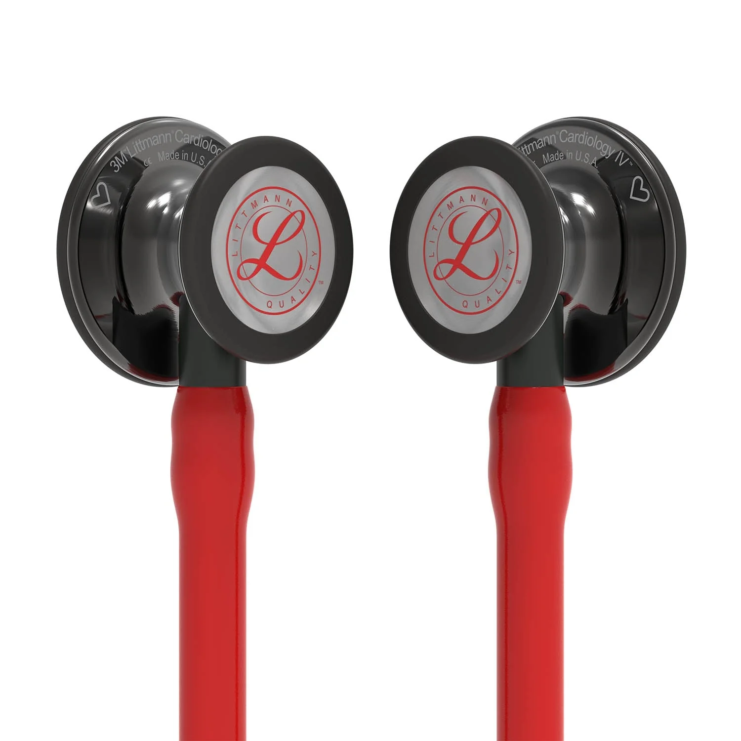 Littmann Cardiology IV Diagnostic Stethoscope: Red & Smoke - Limited Edition 6182 - Image 6