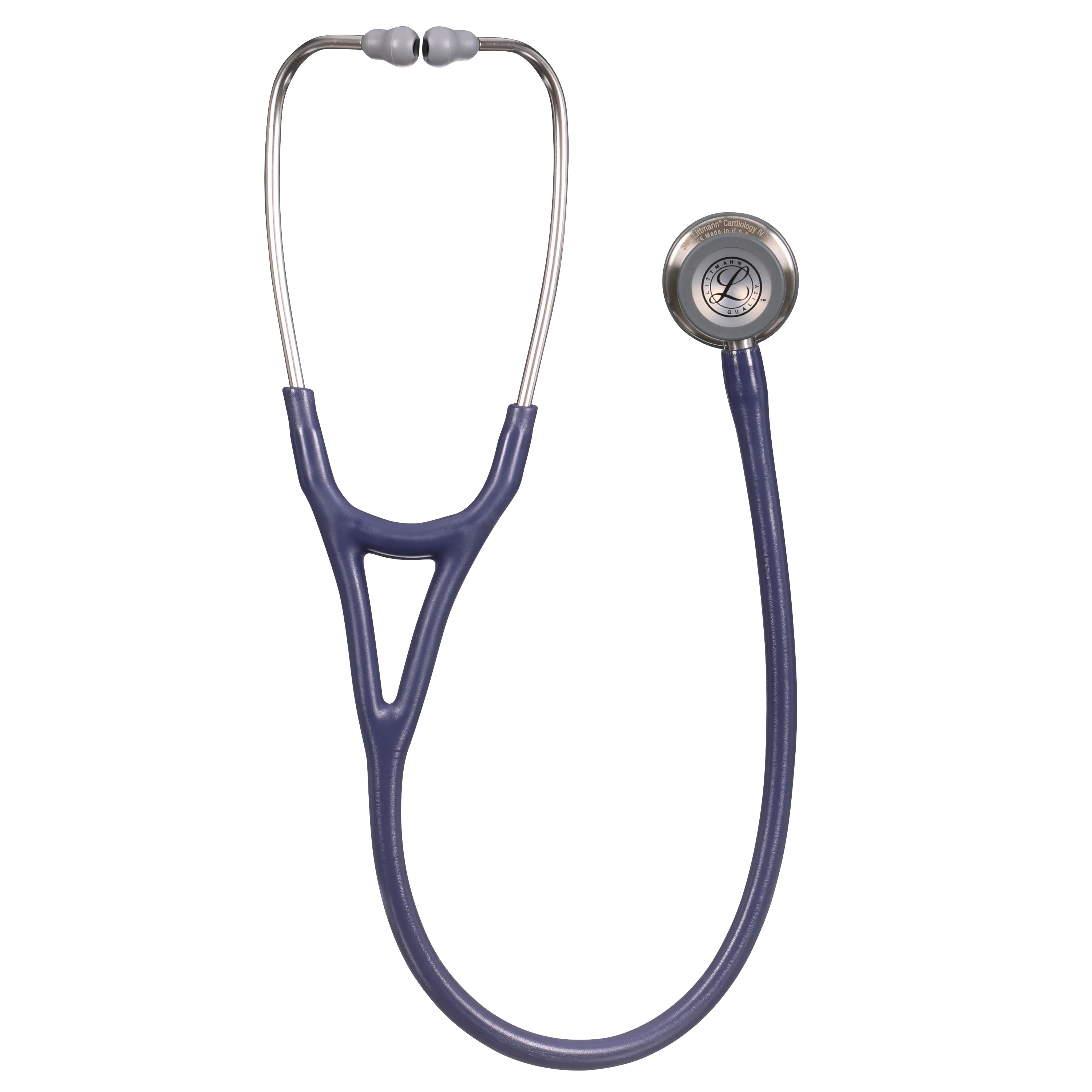 Littmann Cardiology IV Diagnostic Stethoscope: Satin Midnight Blue 6187C - OVER ENGRAVED - Image 8