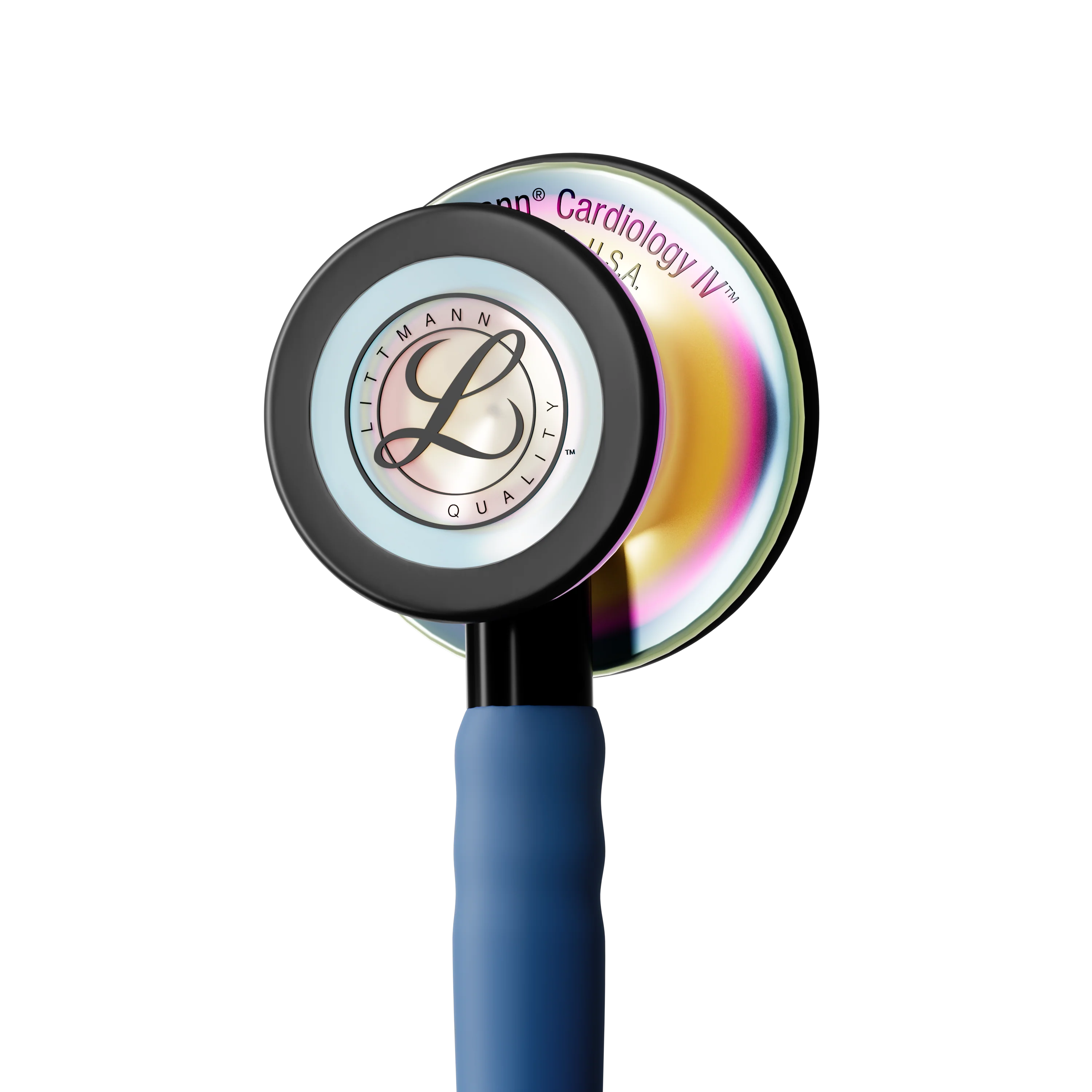 Littmann Cardiology IV Diagnostic Stethoscope: Satin Navy Blue 6242C - Image 4