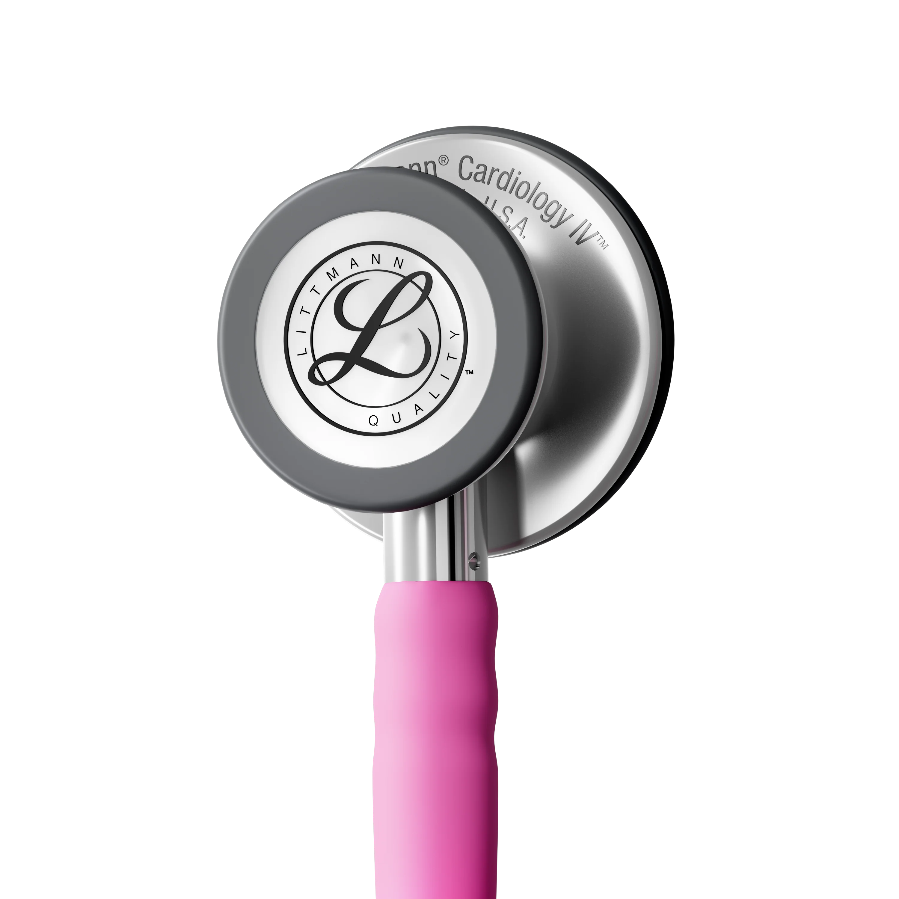 Littmann Cardiology IV Diagnostic Stethoscope: Satin Rose Pink 6159C - Image 4
