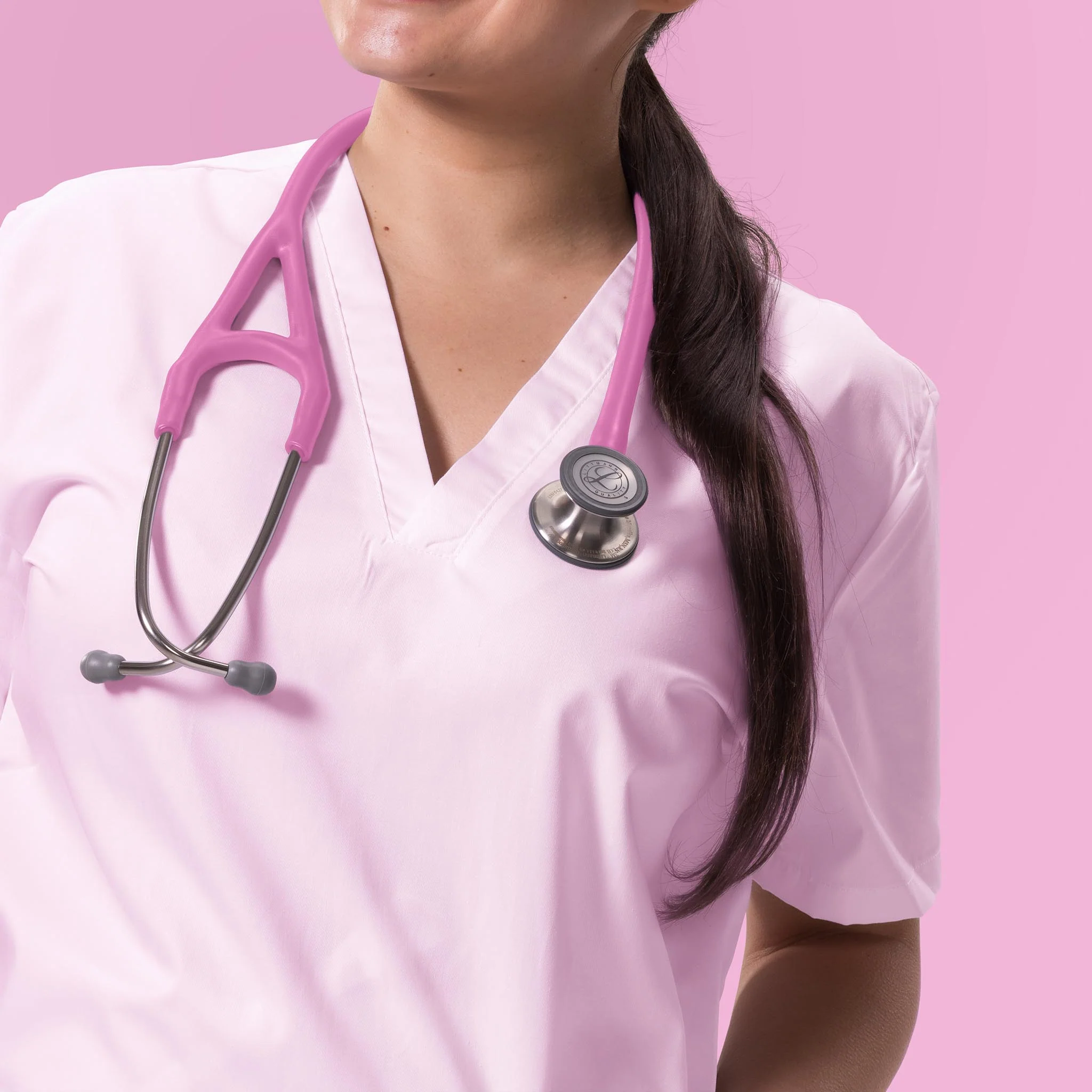 Littmann Cardiology IV Diagnostic Stethoscope: Satin Rose Pink 6159C - Image 6