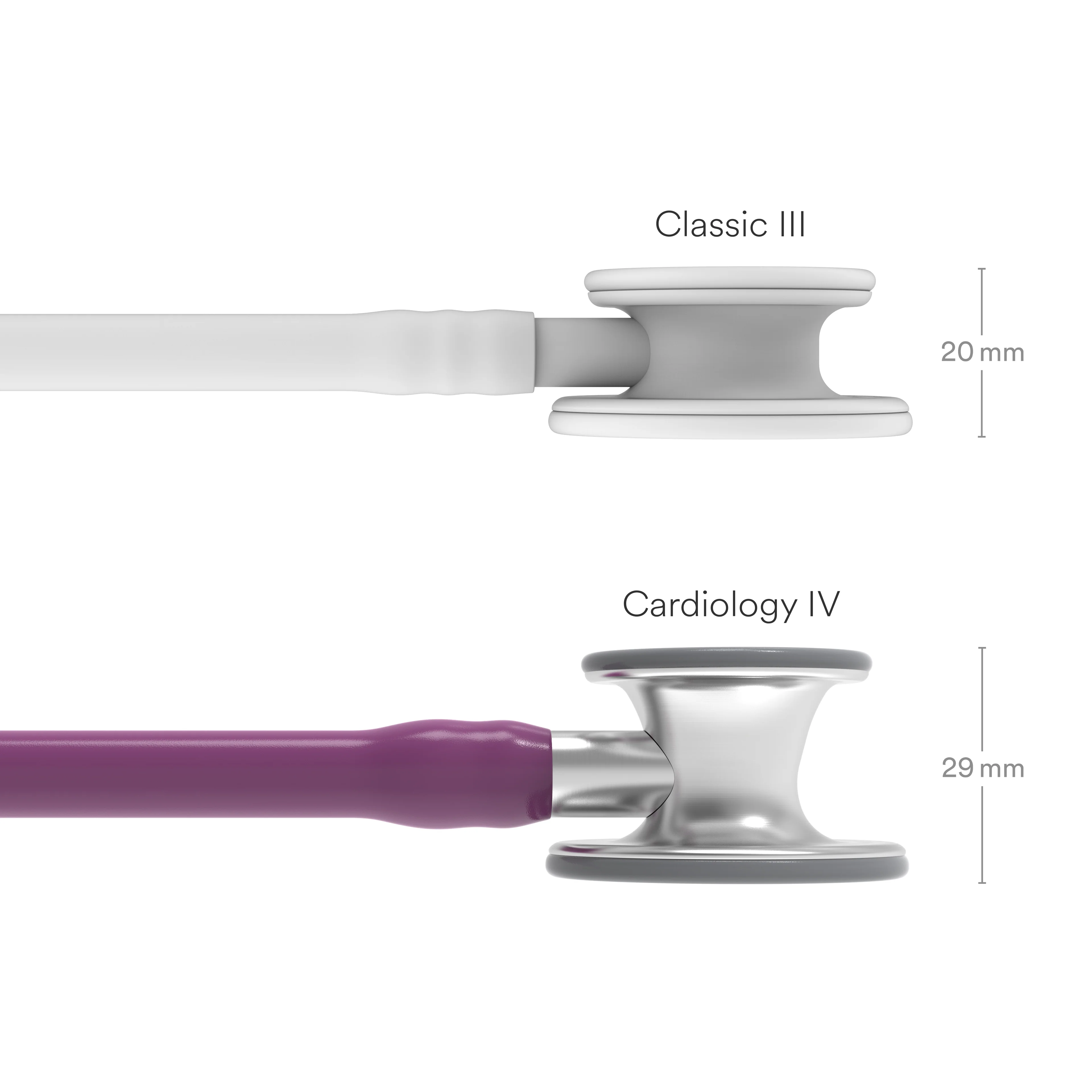 Littmann Cardiology IV Diagnostic Stethoscope: Plum 6156 - Image 3