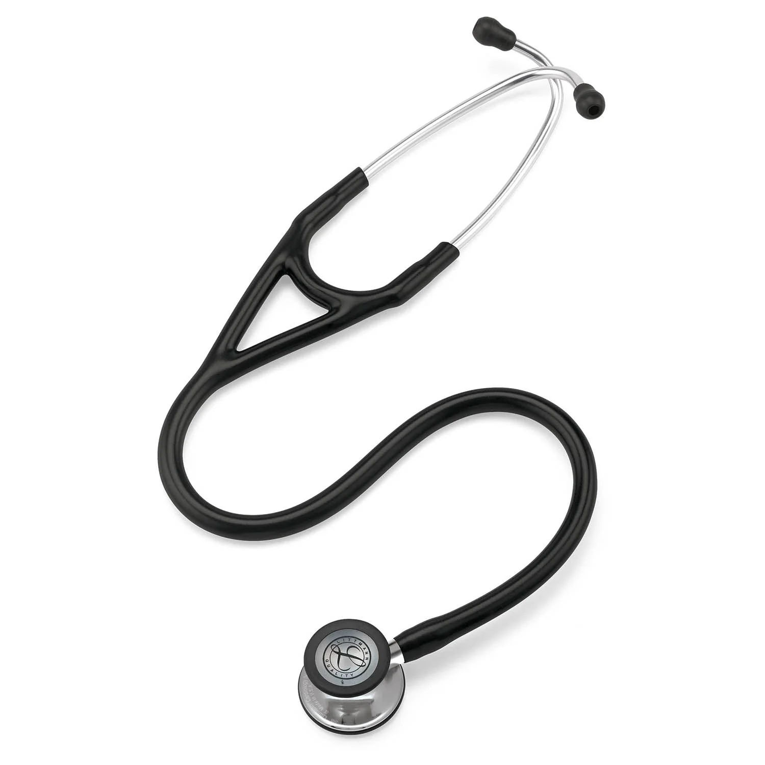 Littmann Cardiology IV Diagnostic Stethoscope: Black - Mirror Finish 6177 - Image 6