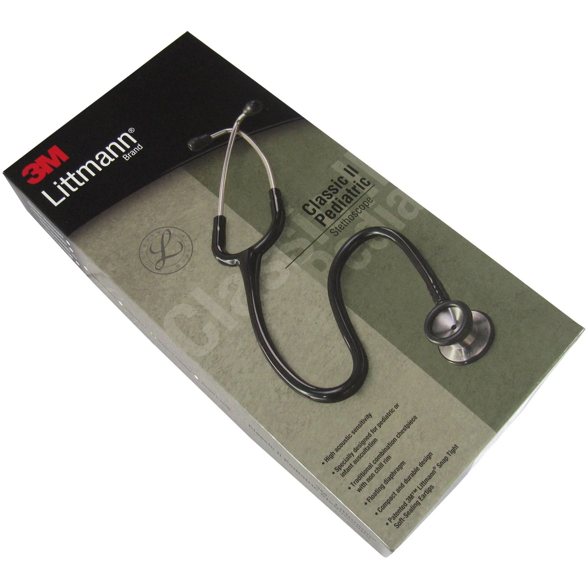 Littmann Classic II Paediatric Stethoscope: Red 2113R - Image 2