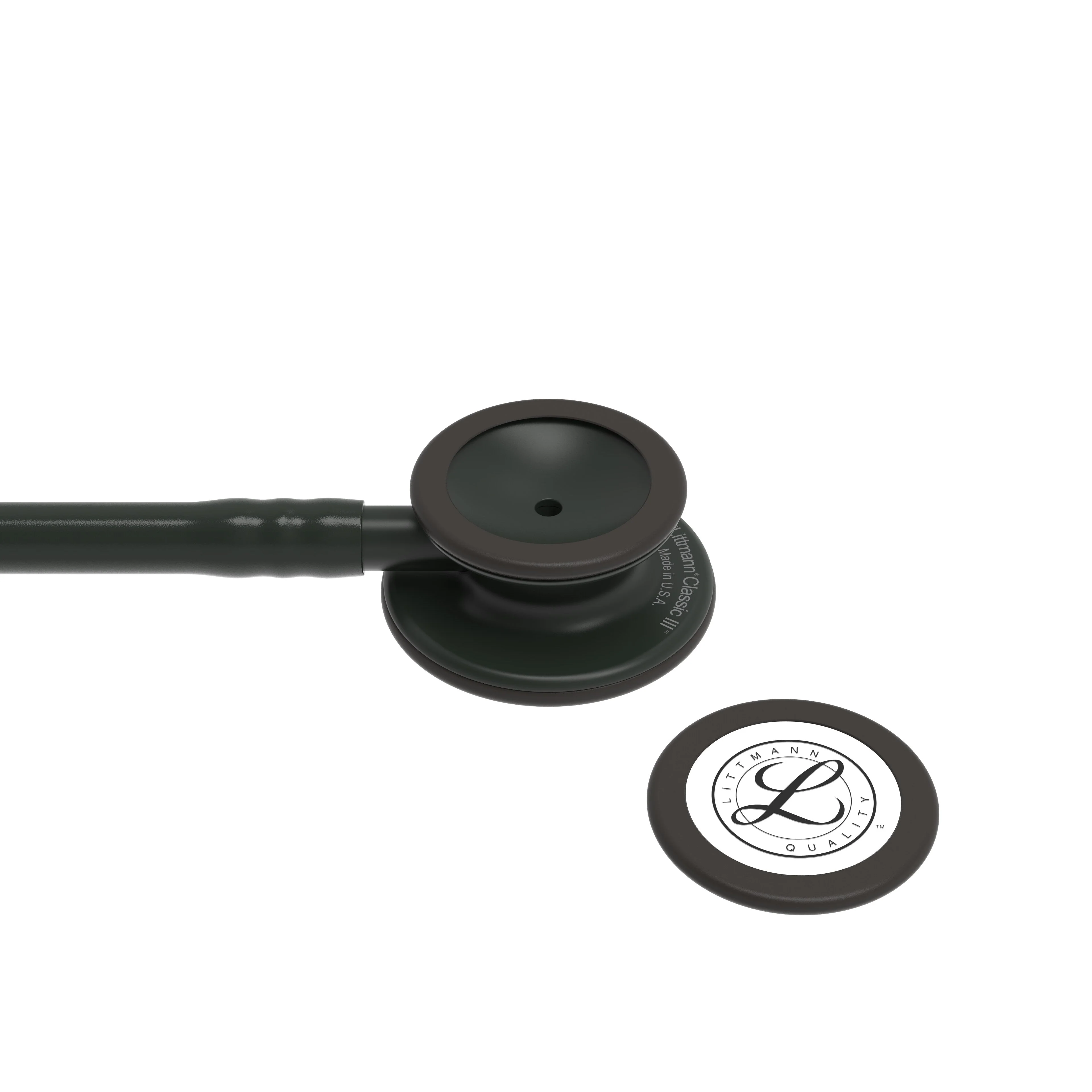 Littmann Classic III Monitoring Stethoscope: All Black 5803 - Image 13