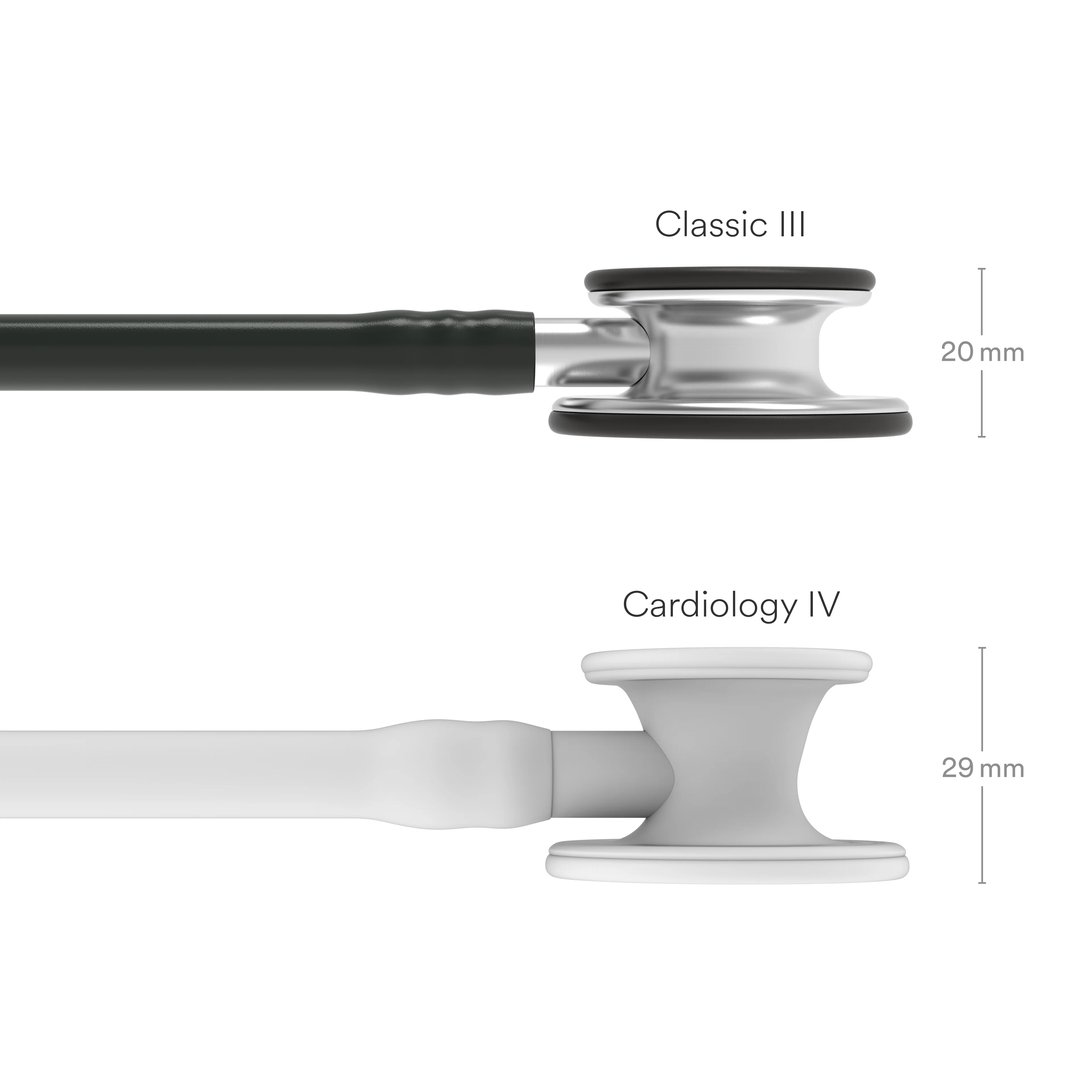 Littmann Classic III Monitoring Stethoscope: Black 5620 - Image 5