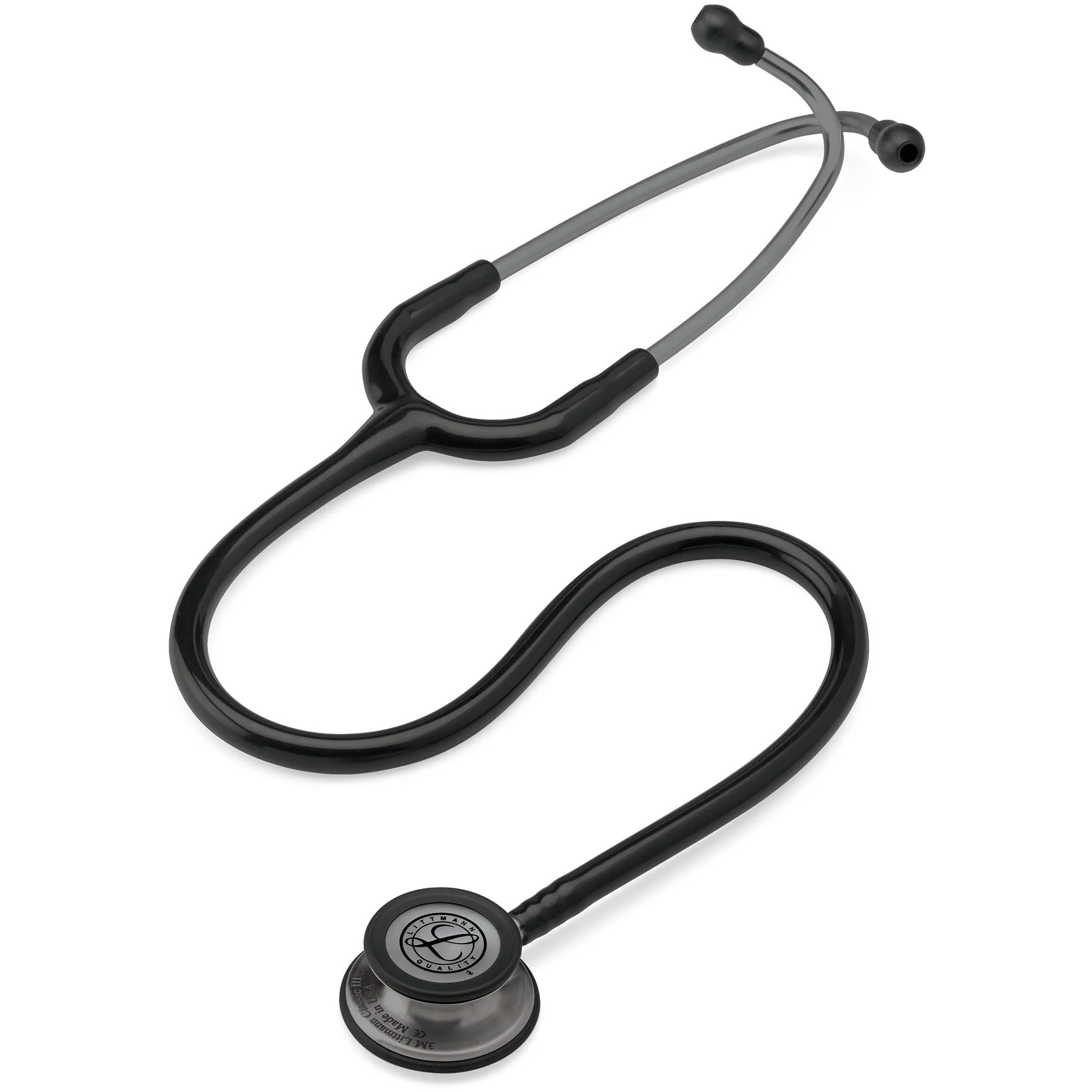 Littmann Classic III Monitoring Stethoscope: Black and Smoke 5811 - Image 10