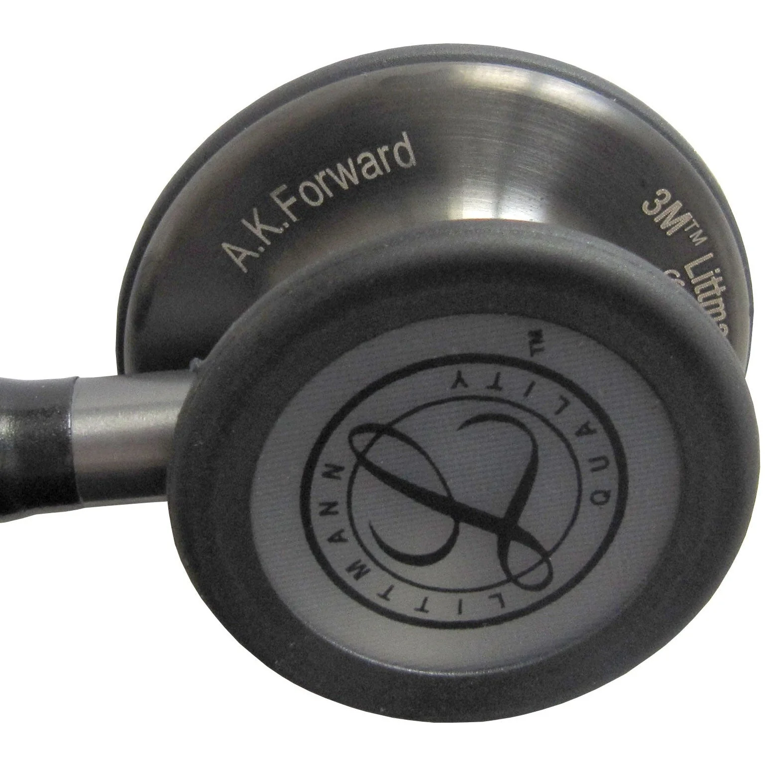 Littmann Classic III Monitoring Stethoscope: Black and Smoke 5811 - Image 6