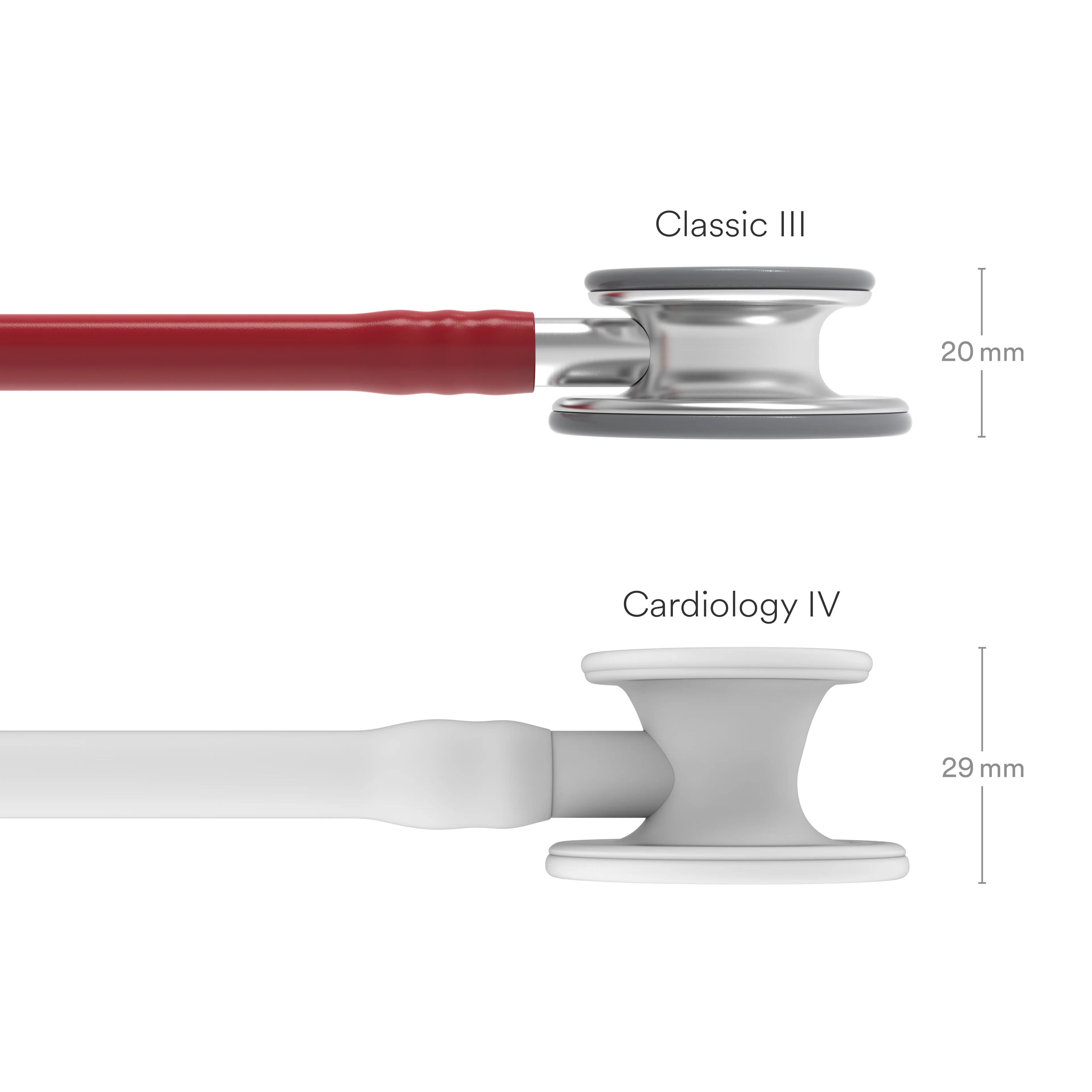 Littmann Classic III Monitoring Stethoscope: Burgundy 5627 - OVER ENGRAVED - Image 5