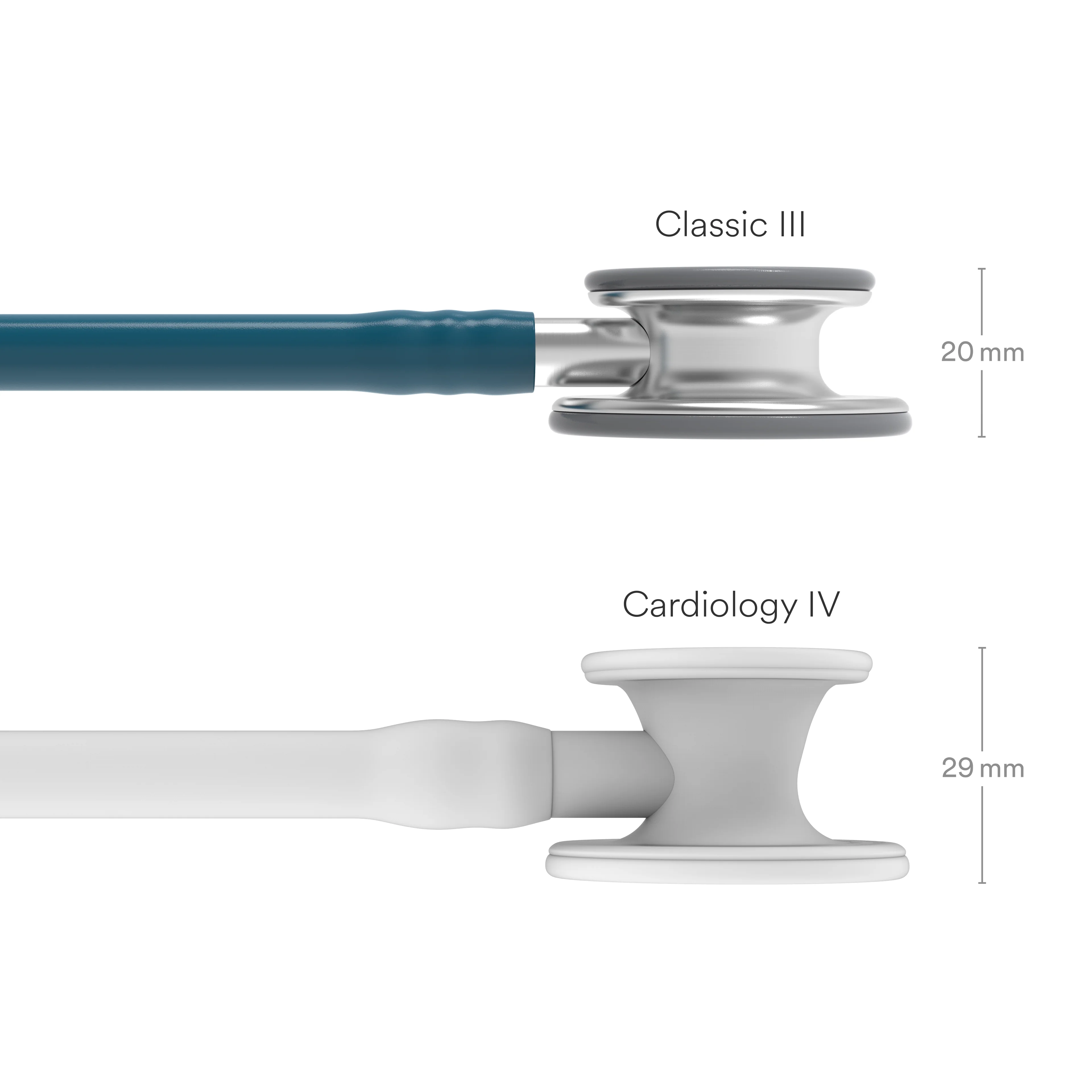 Littmann Classic III Monitoring Stethoscope: Caribbean Blue 5623 - Image 4