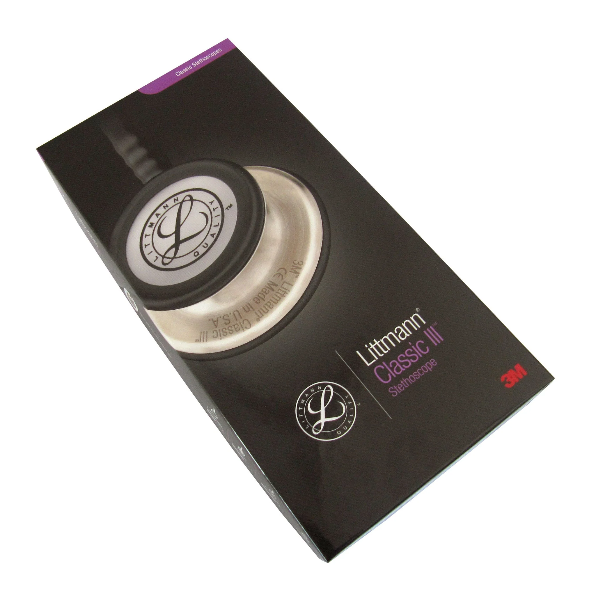 Littmann Classic III Monitoring Stethoscope: Caribbean Blue Rainbow 5807 - Image 14