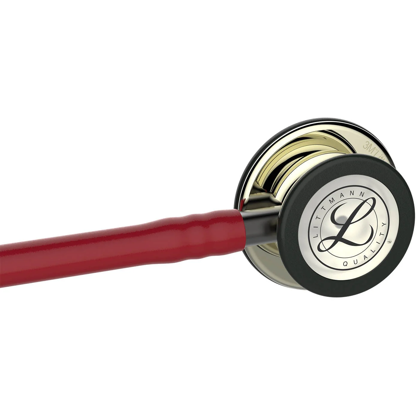 Littmann Classic III Monitoring Stethoscope: Champagne & Burgundy 5864 - Image 7