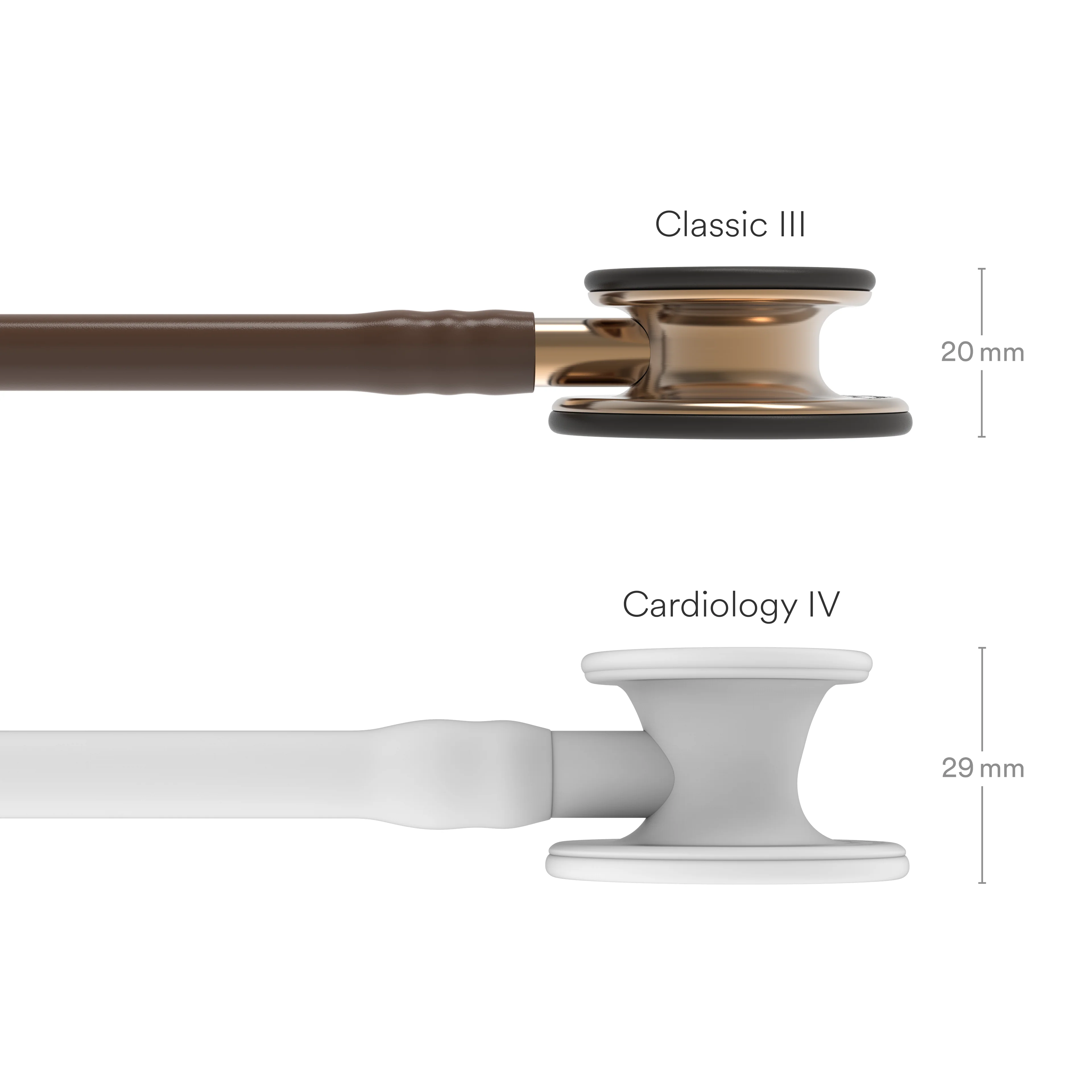 Littmann Classic III Monitoring Stethoscope: Chocolate & Copper 5809 - Image 11