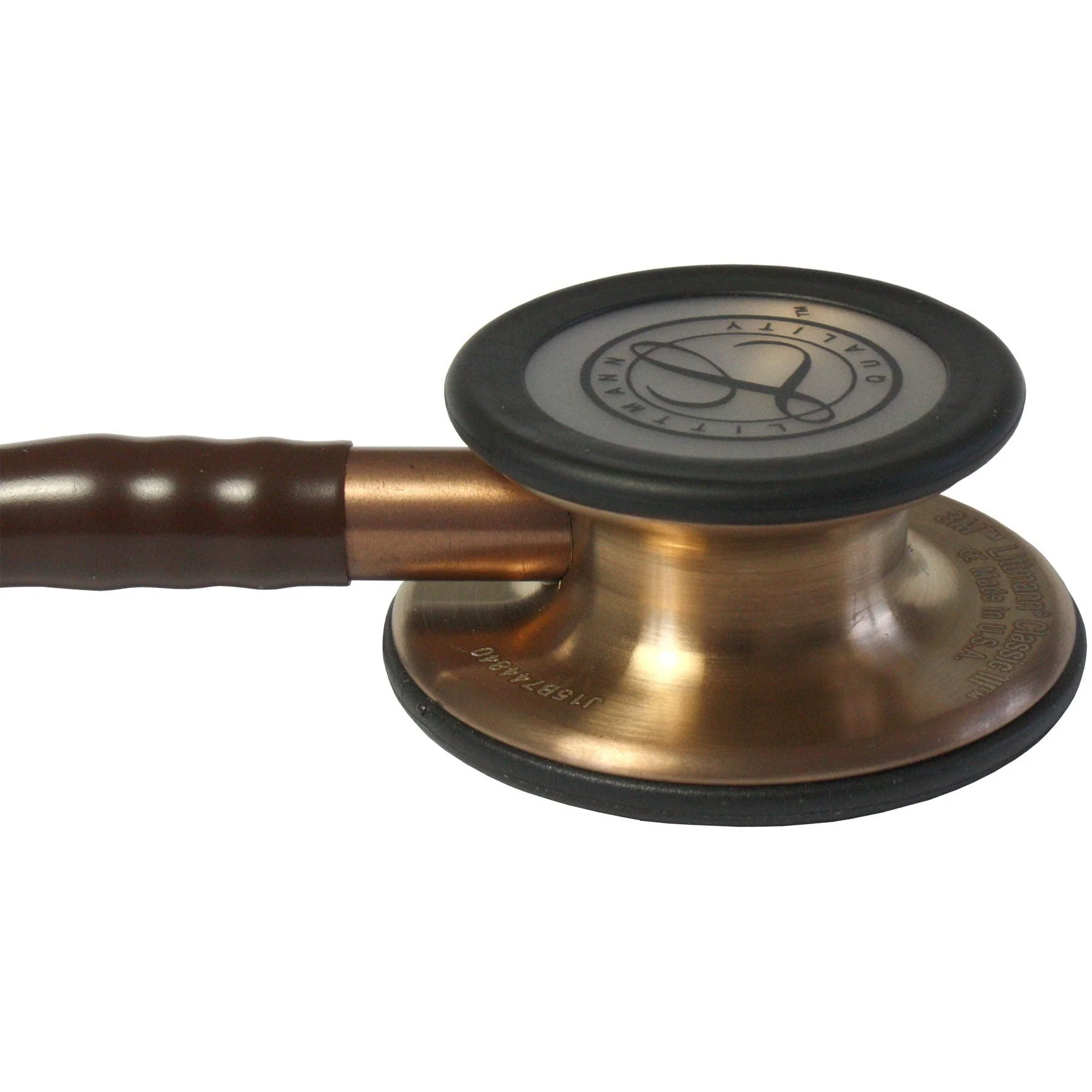 Littmann Classic III Monitoring Stethoscope: Chocolate & Copper 5809 - Image 7