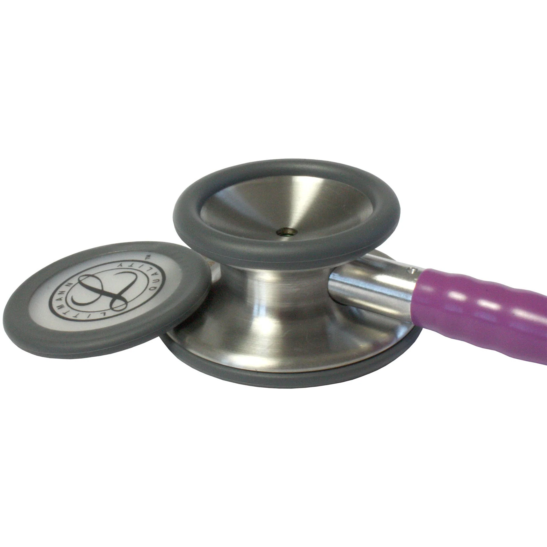 Littmann Classic III Monitoring Stethoscope: Lavender 5832 - OVER ENGRAVED - Image 9