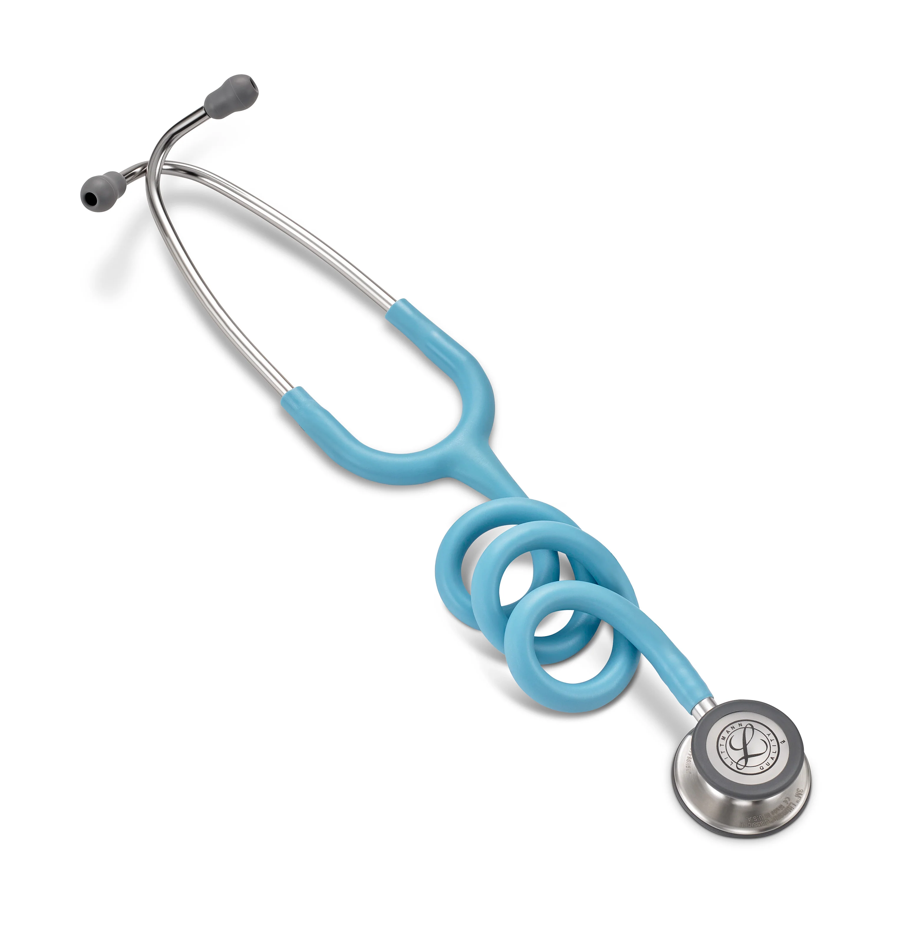 Littmann Classic III Monitoring Stethoscope: Satin Marine Blue 5912C - Image 3