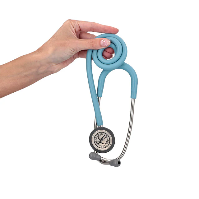 Littmann Classic III Monitoring Stethoscope: Satin Marine Blue 5912C - Image 4