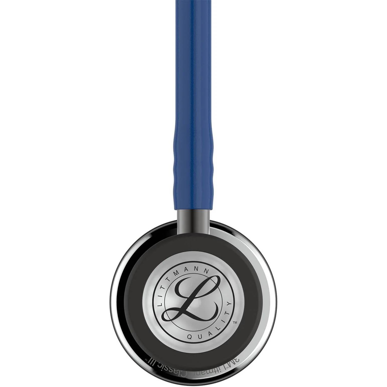 Littmann Classic III Monitoring Stethoscope: Mirror & Navy Blue 5863 - Image 3