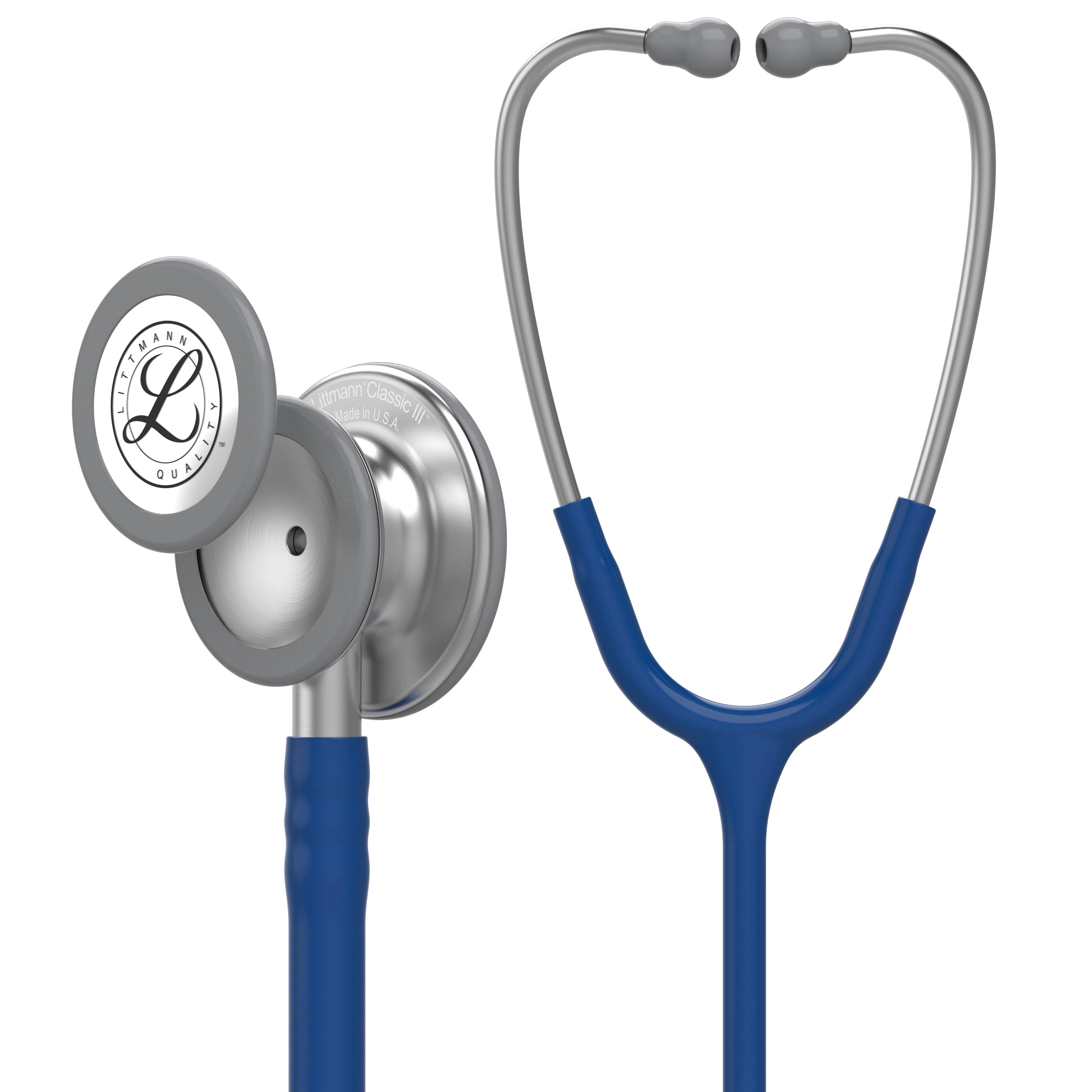 Littmann Classic III Monitoring Stethoscope: Navy Blue 5622 - Image 3