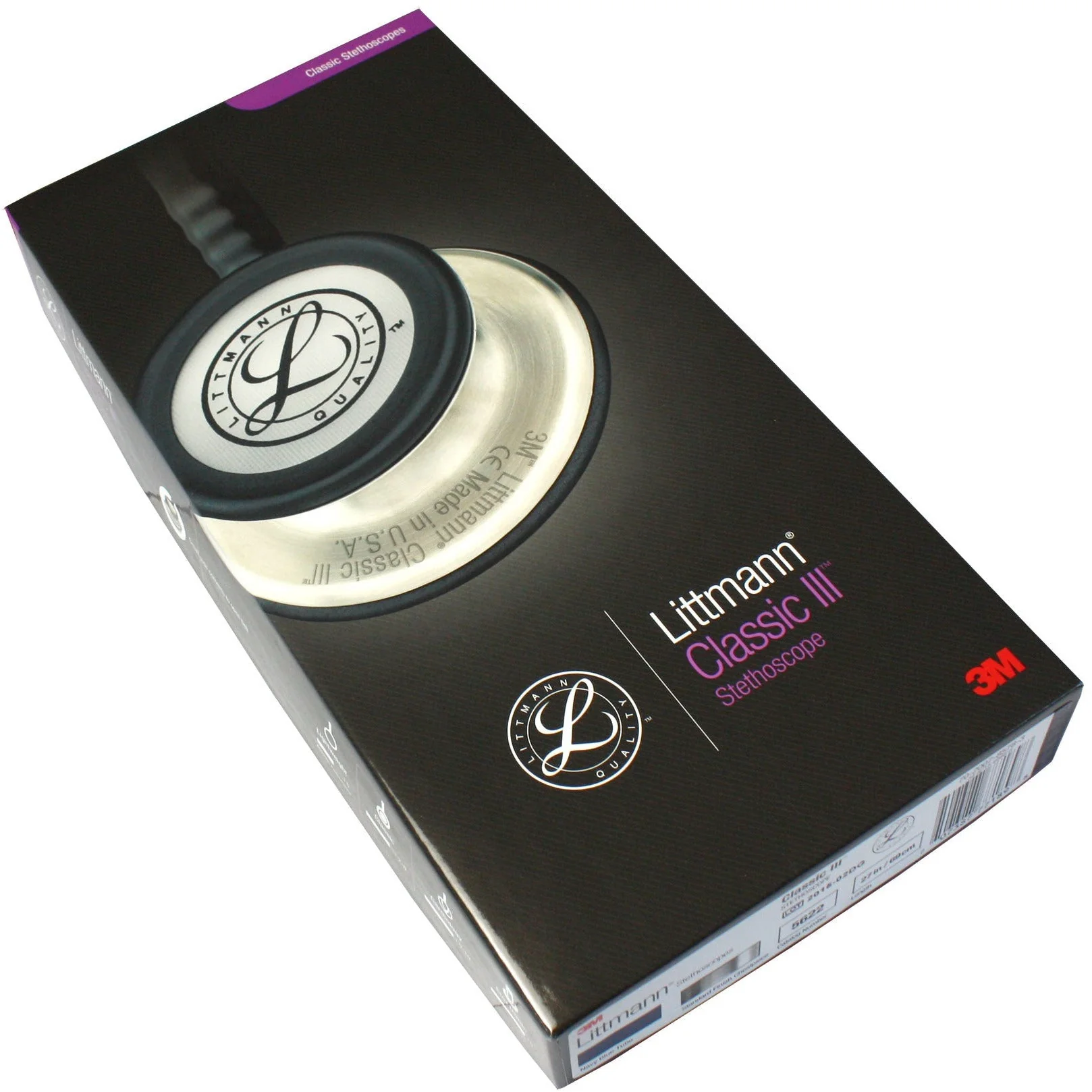 Littmann Classic III Monitoring Stethoscope: Navy Blue 5622 - Image 10