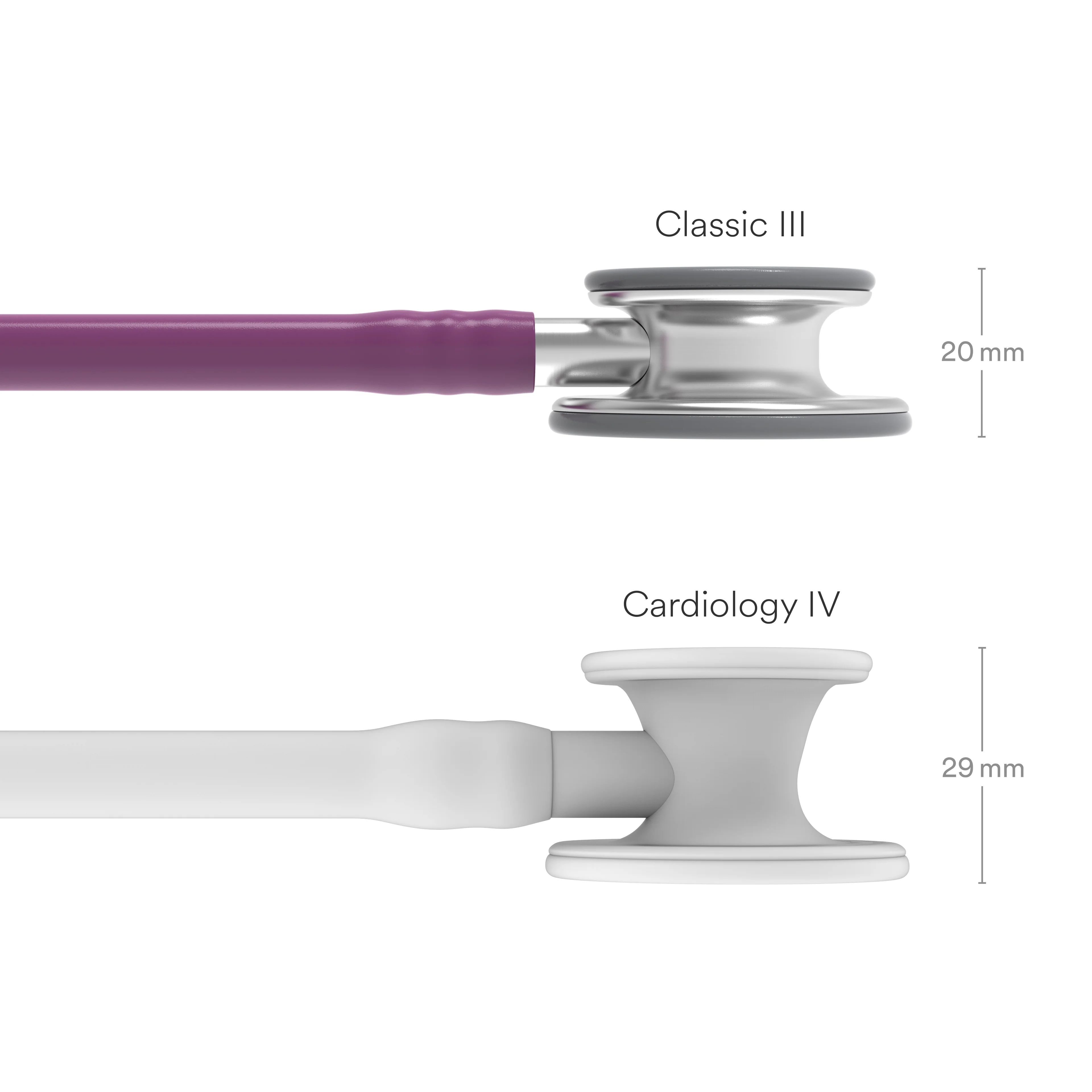 Littmann Classic III Monitoring Stethoscope: Plum 5831 - Image 10