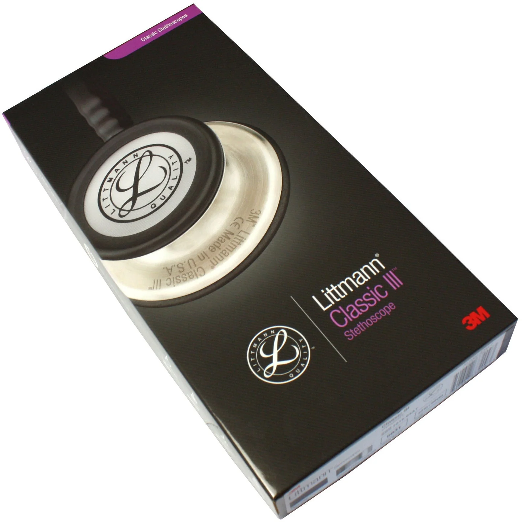 Littmann Classic III Monitoring Stethoscope: Plum 5831 - Image 13