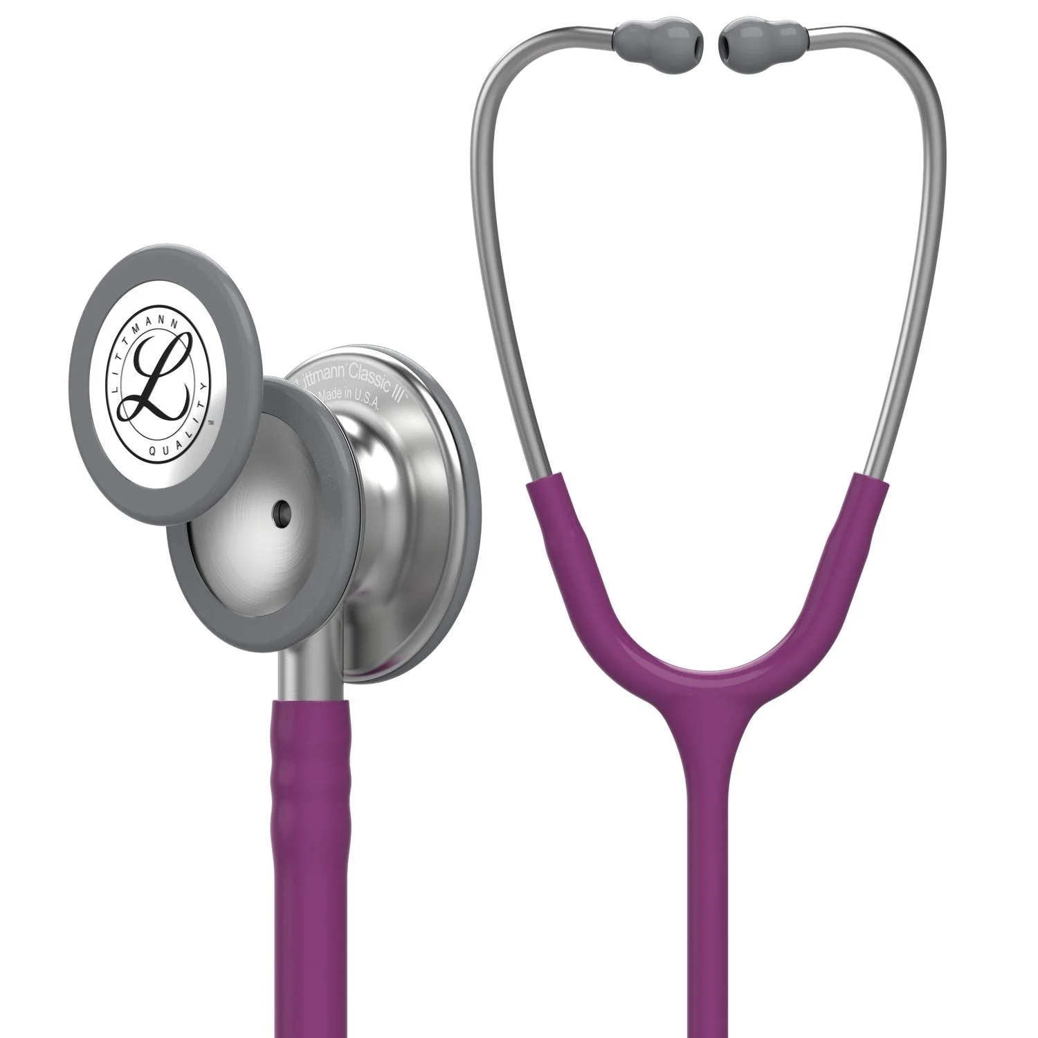 Littmann Classic III Monitoring Stethoscope: Plum 5831 - Image 4